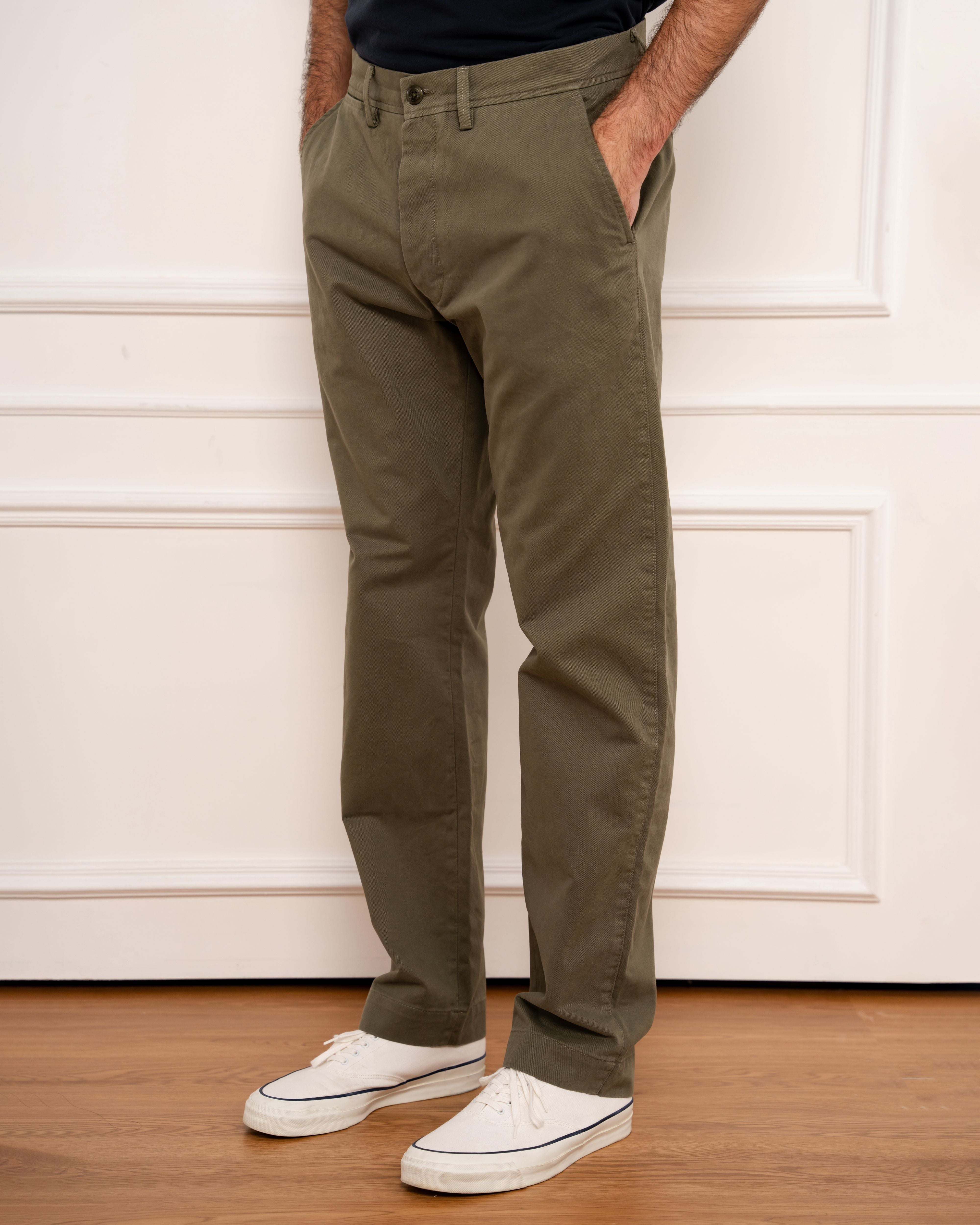 Plain Front Chino