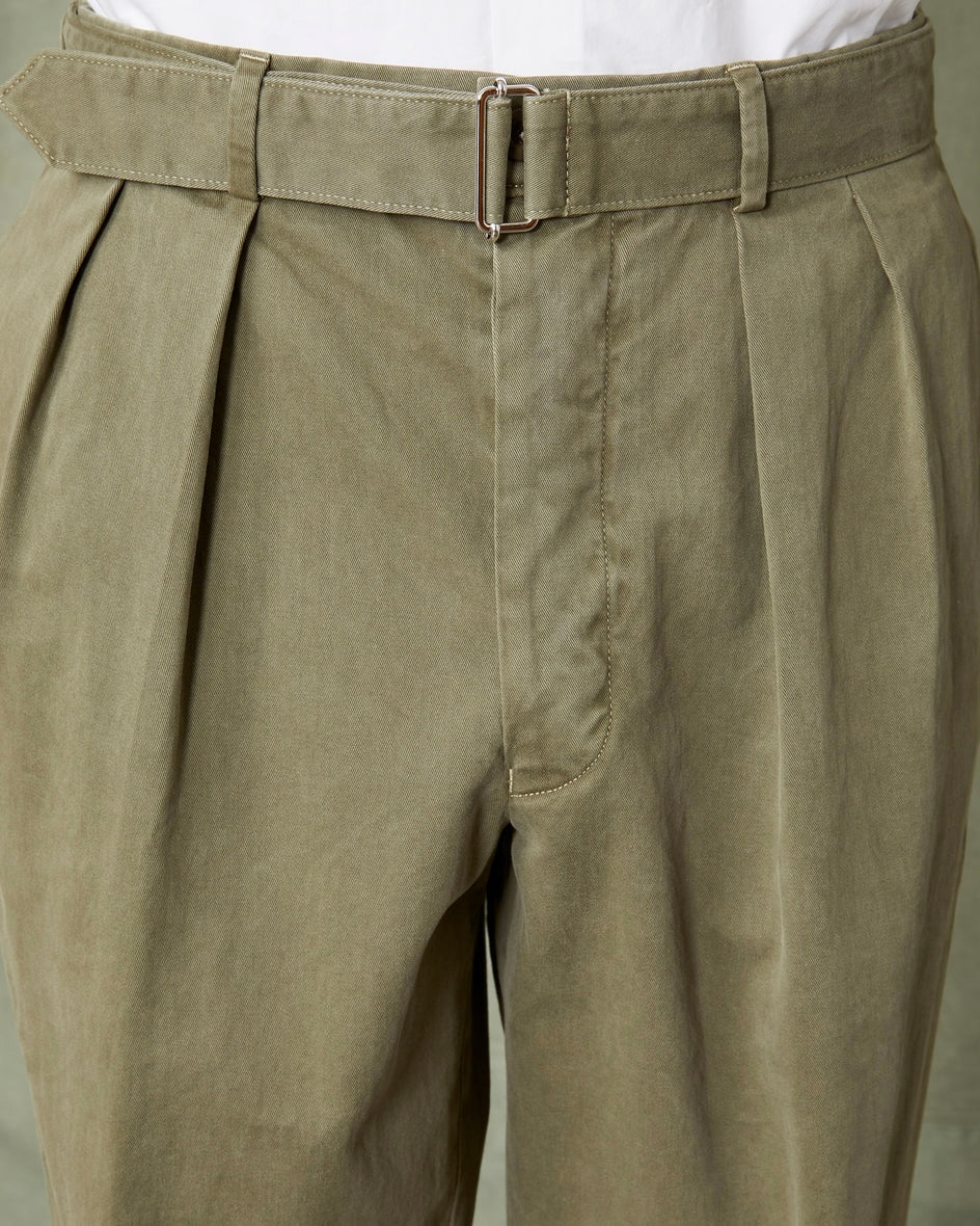 Pleated Chino