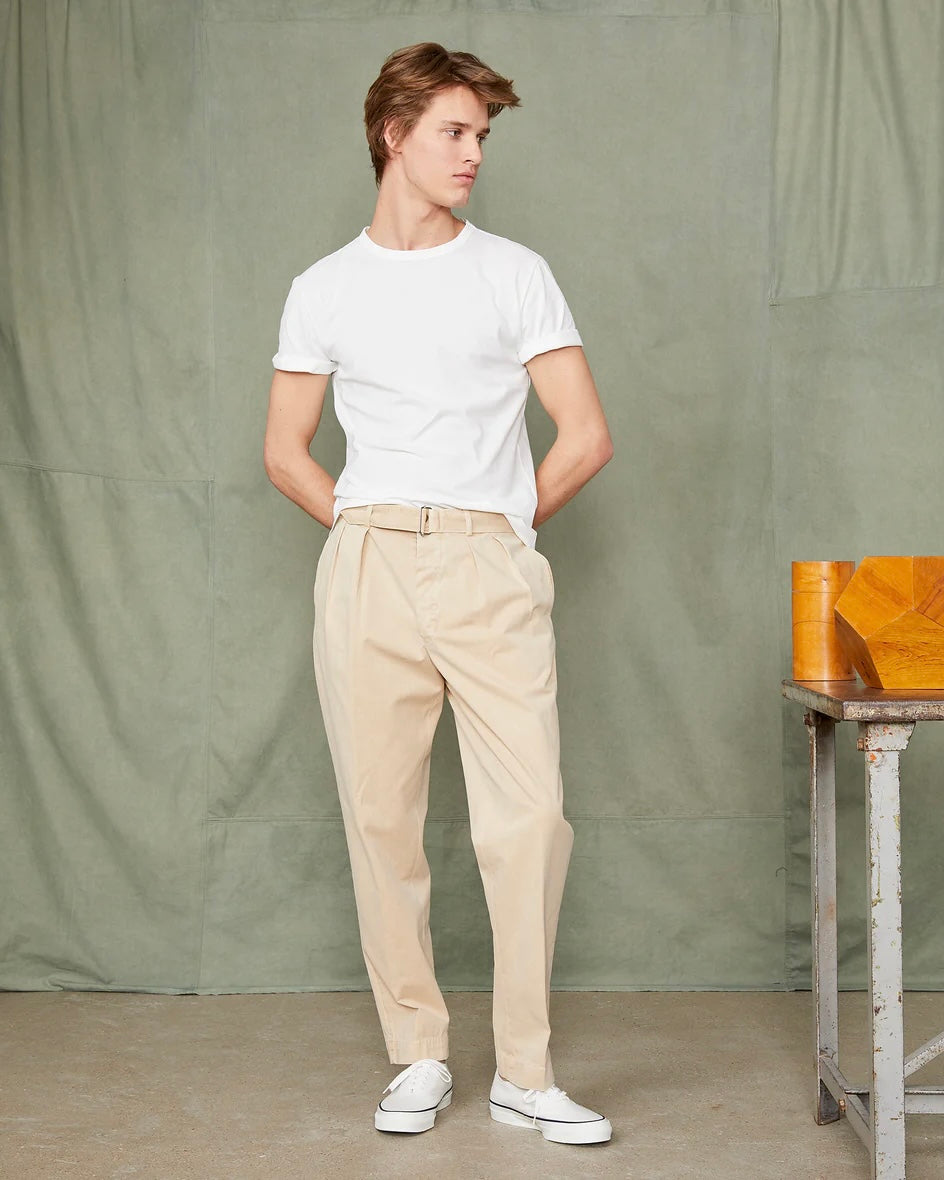 Pleated Chino
