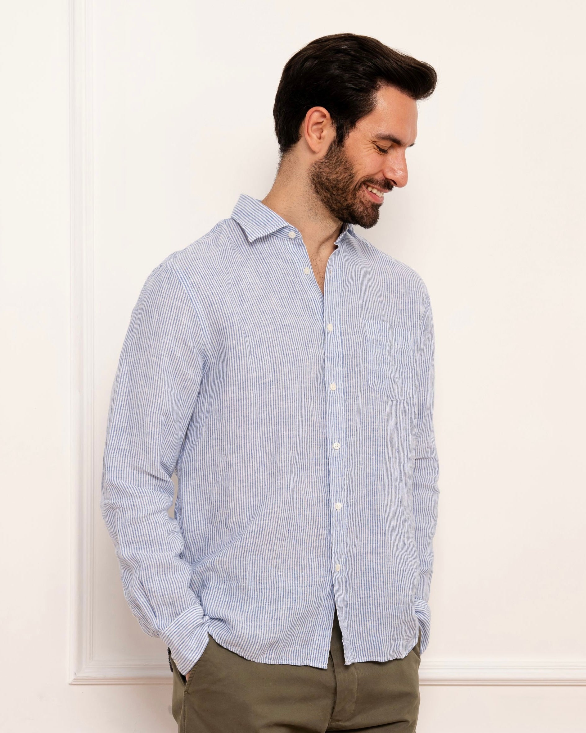 Paul Striped Linen Shirt