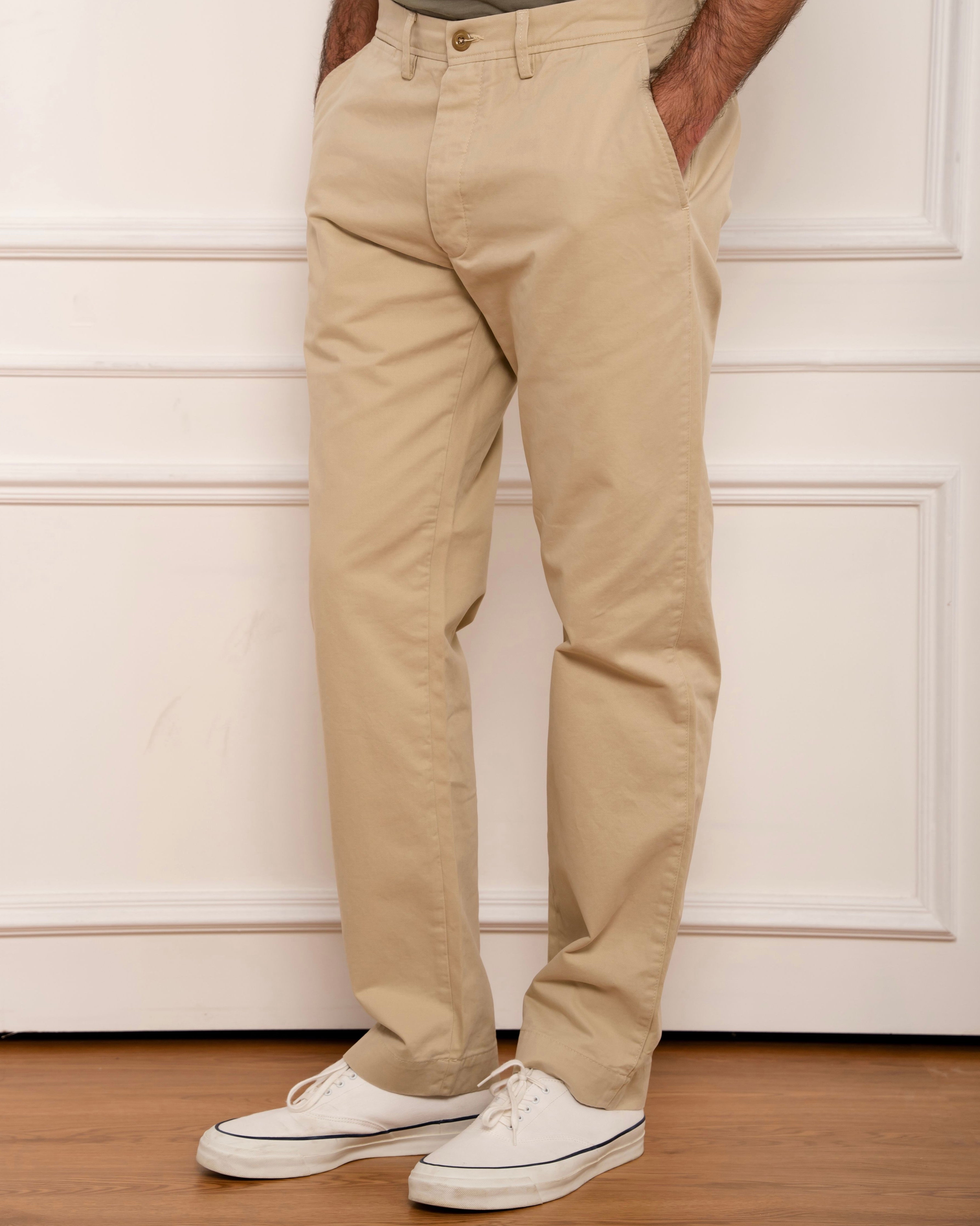 Plain Front Chino