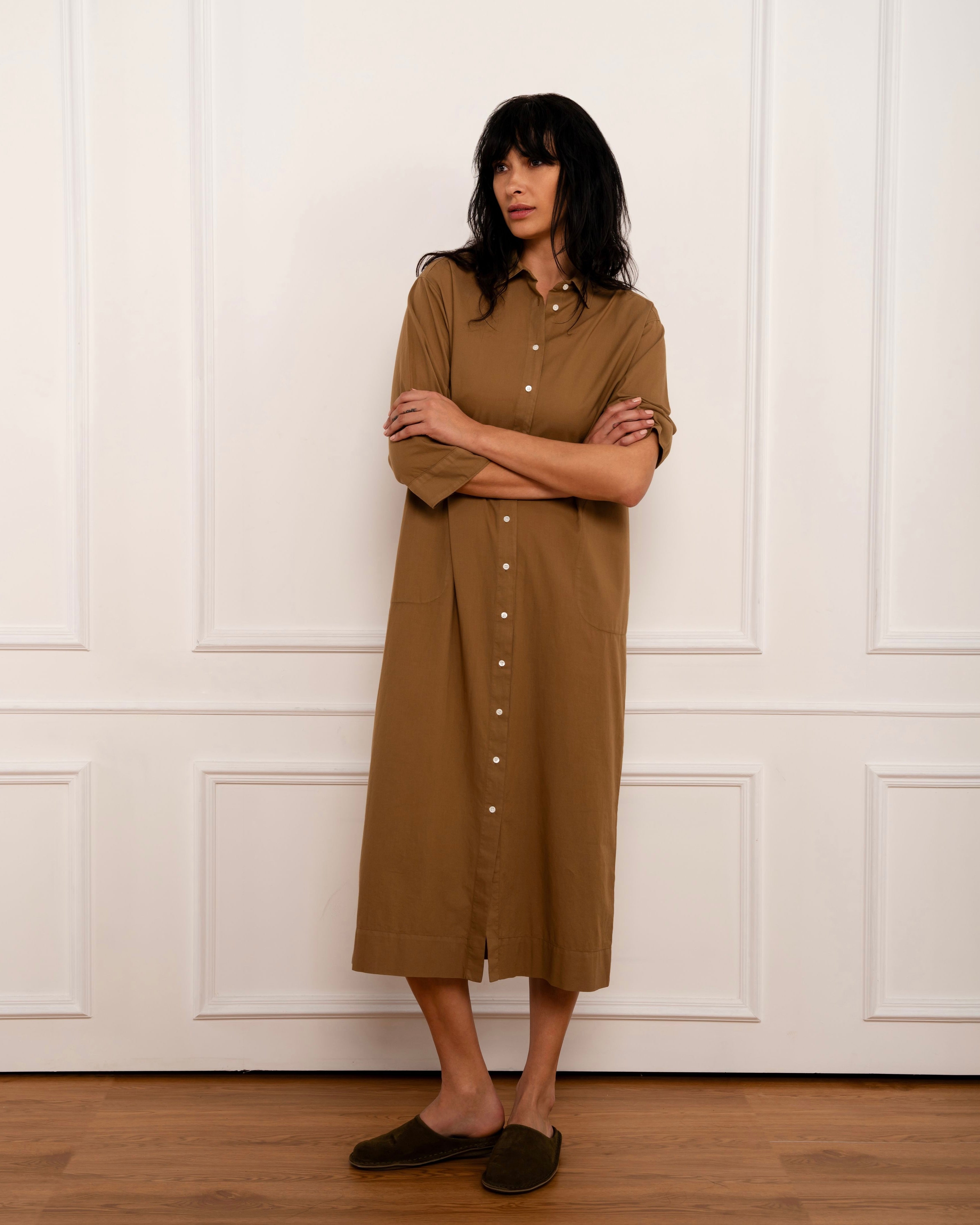 Reflexion Long Cotton Dress