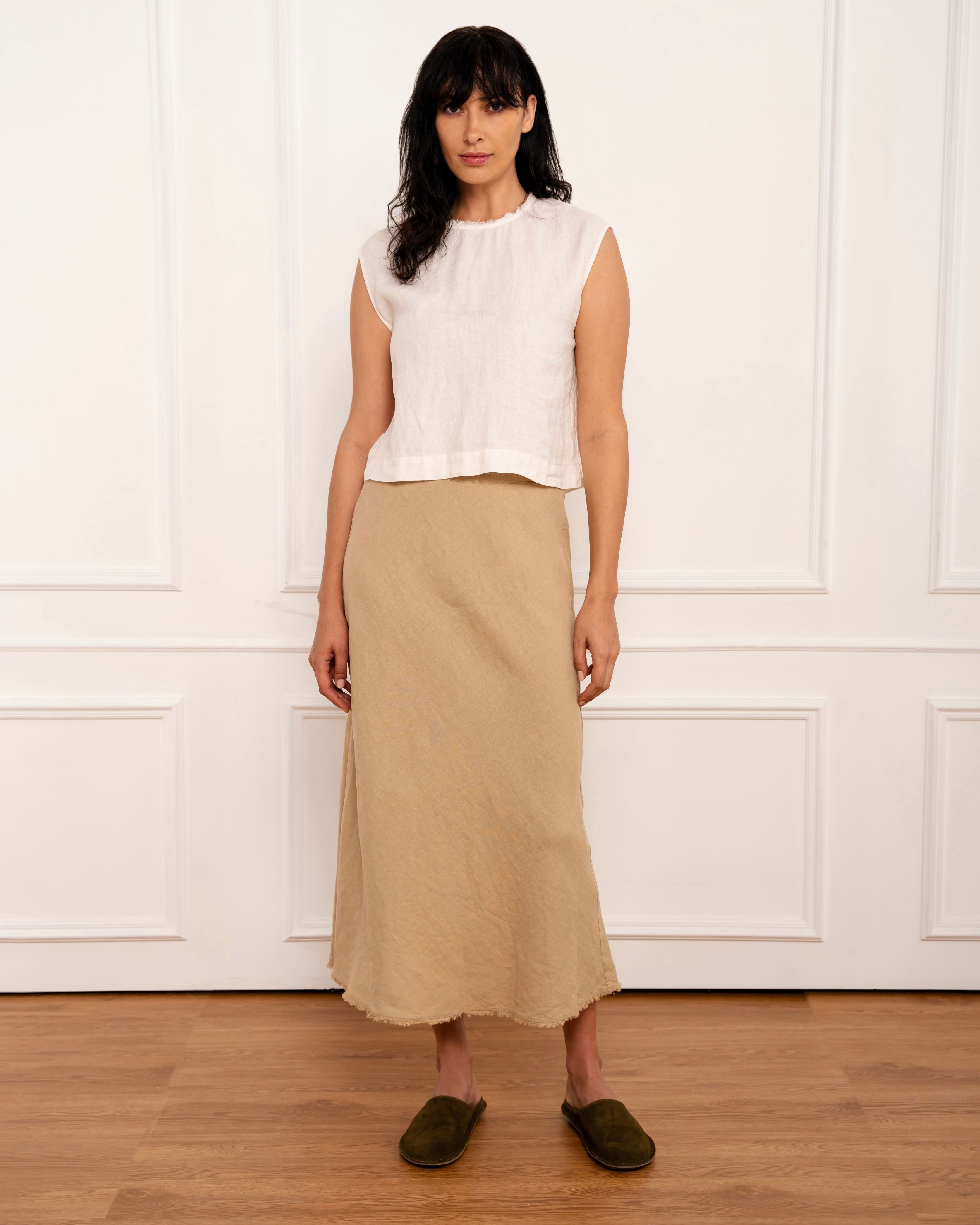 Julie Linen Skirt