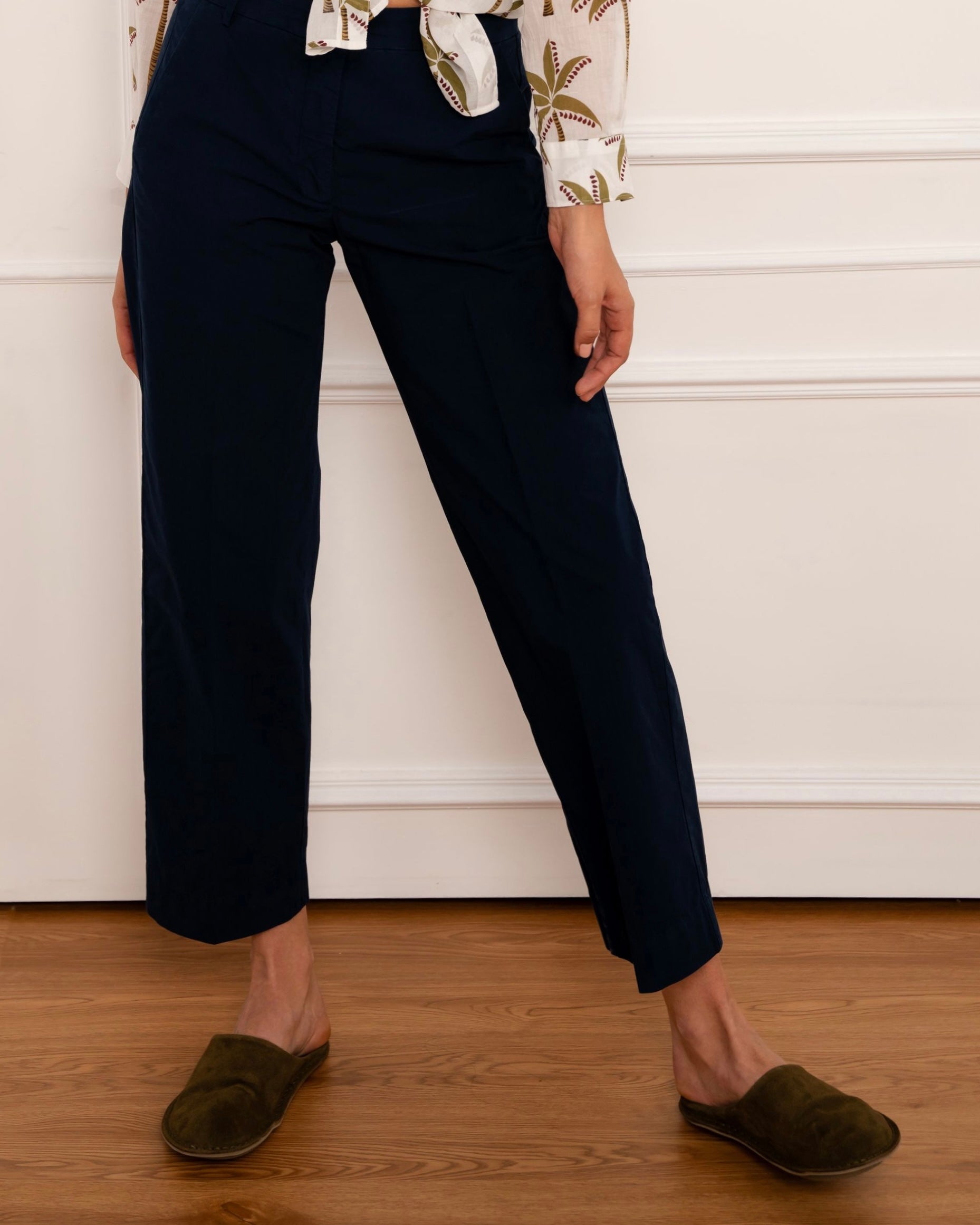 Perf Poplin Pants