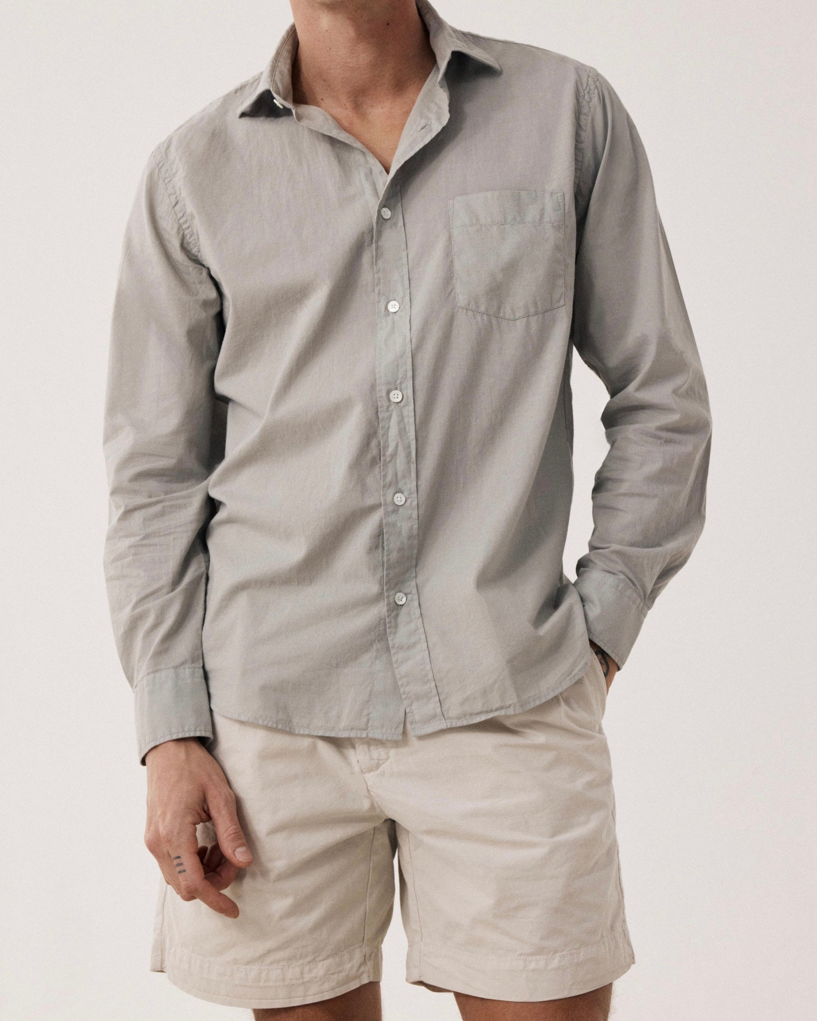 Paul Pat Cotton Voile Shirt