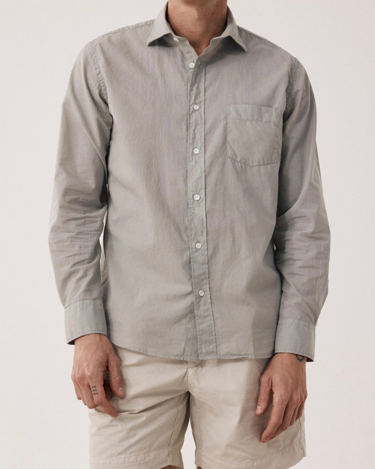 Paul Pat Cotton Voile Shirt