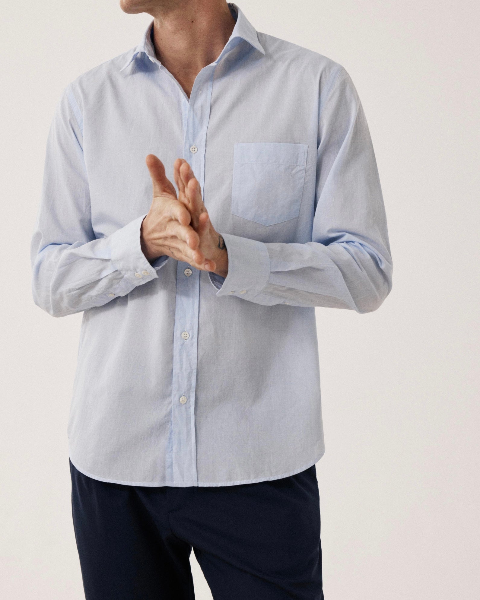 Paul Mussoletta Washed Cotton Shirt
