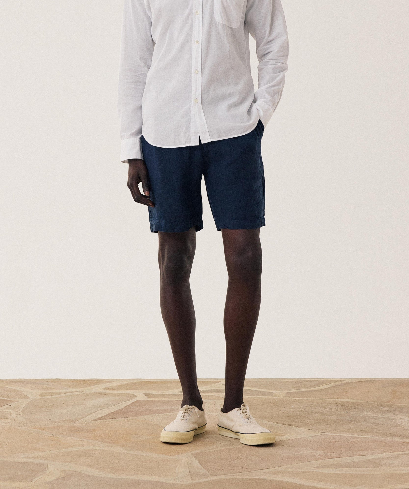 Joggy Linen Shorts