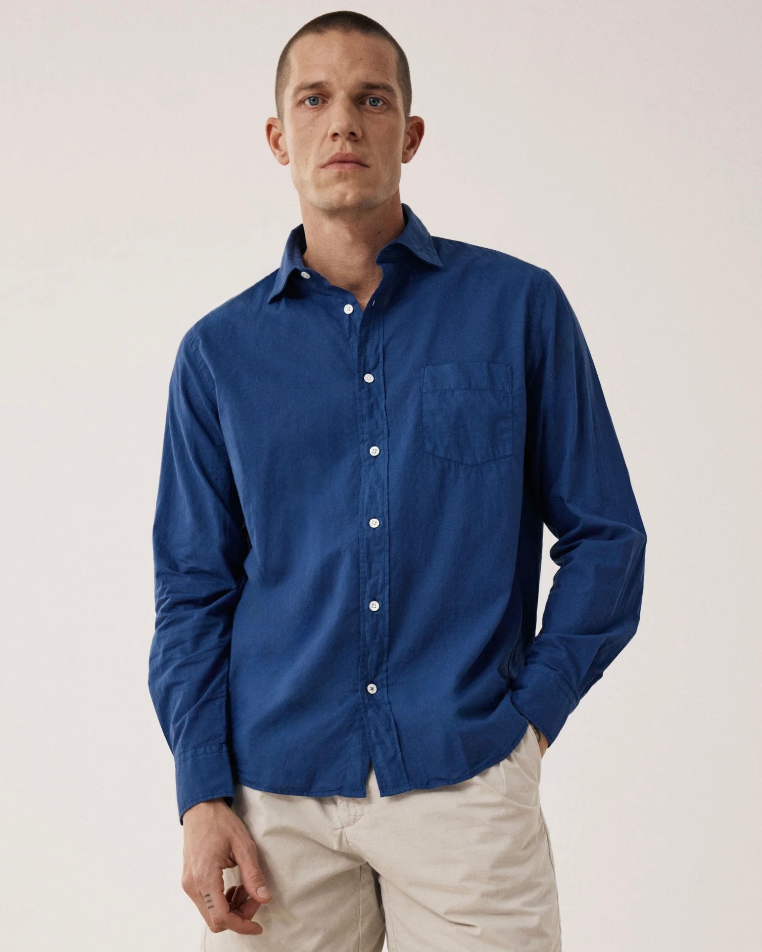 Paul Pat Cotton Voile Shirt