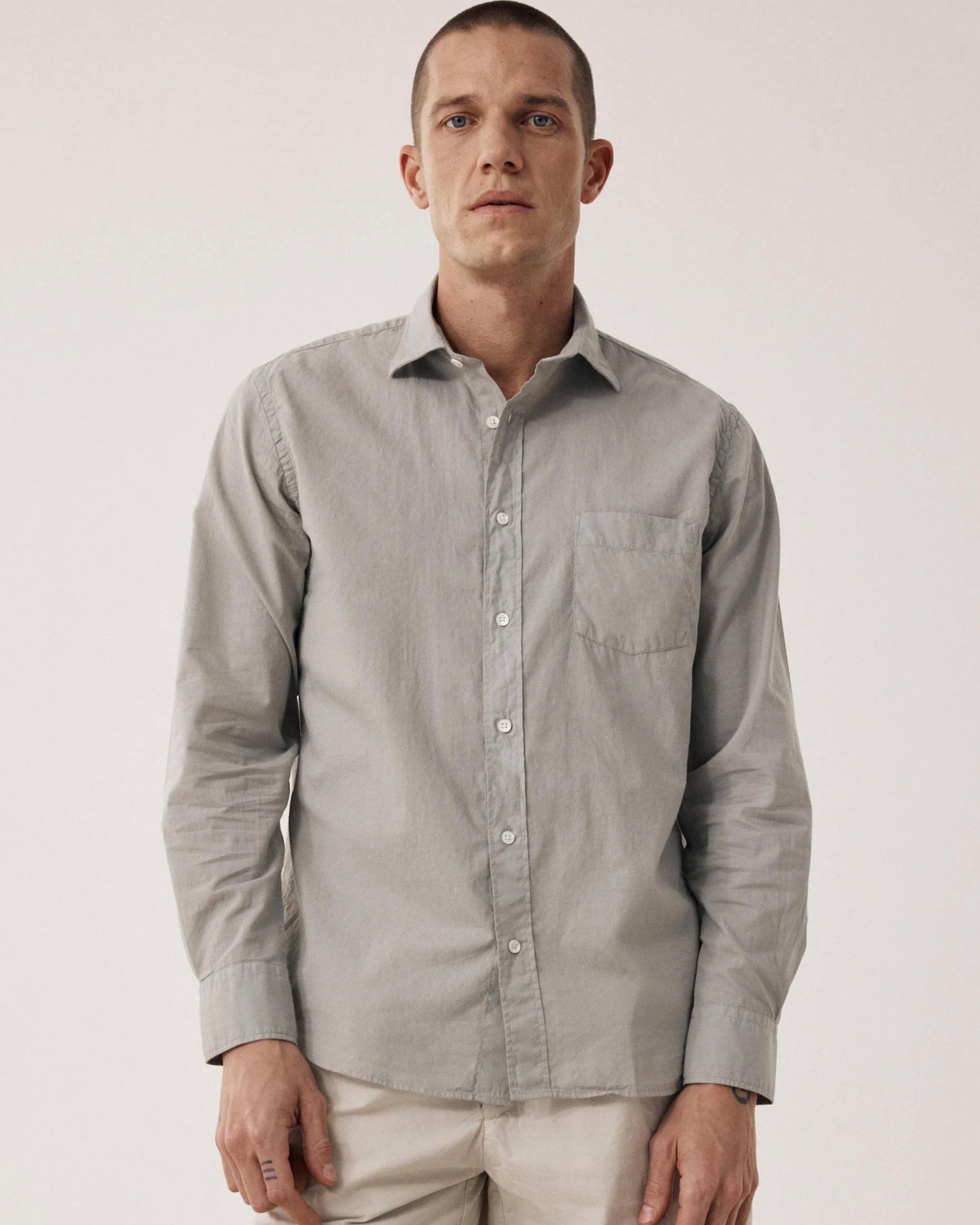 Paul Pat Cotton Voile Shirt