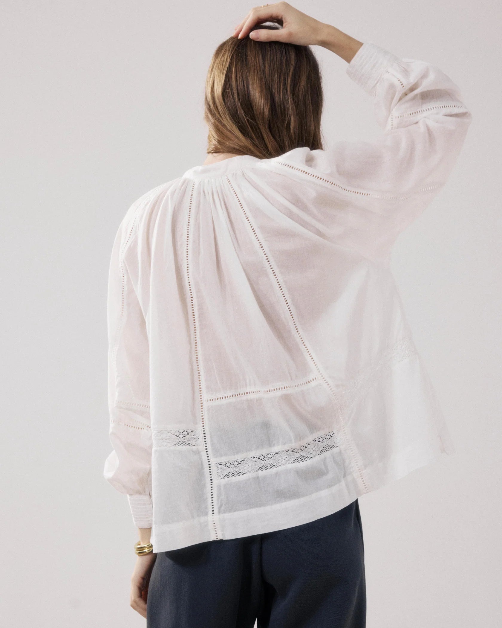 Cora Cotton Voile Shirt
