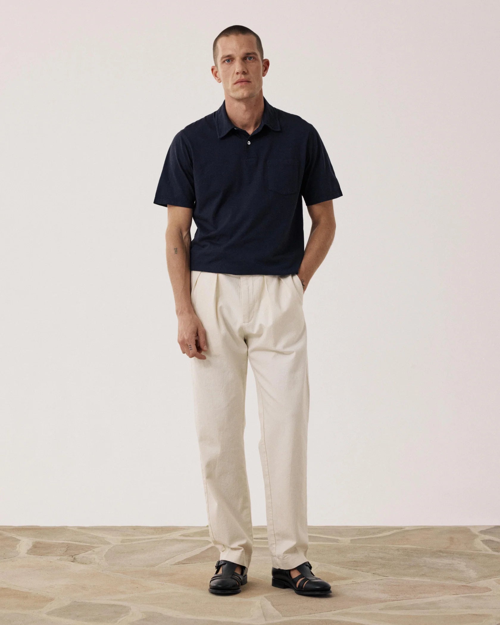 Trunk Pleated Pants