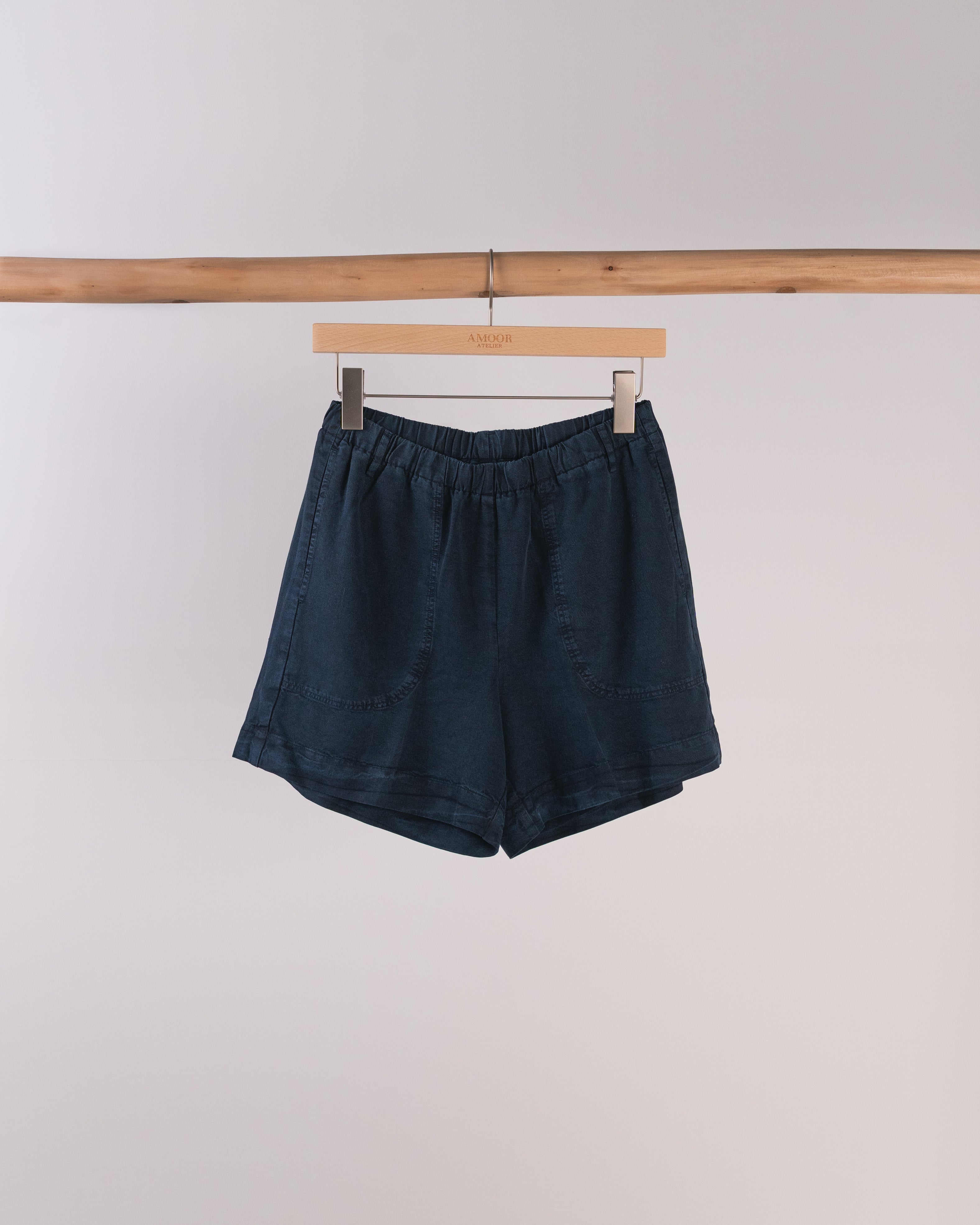 Stefi Lyocell Linen Shorts