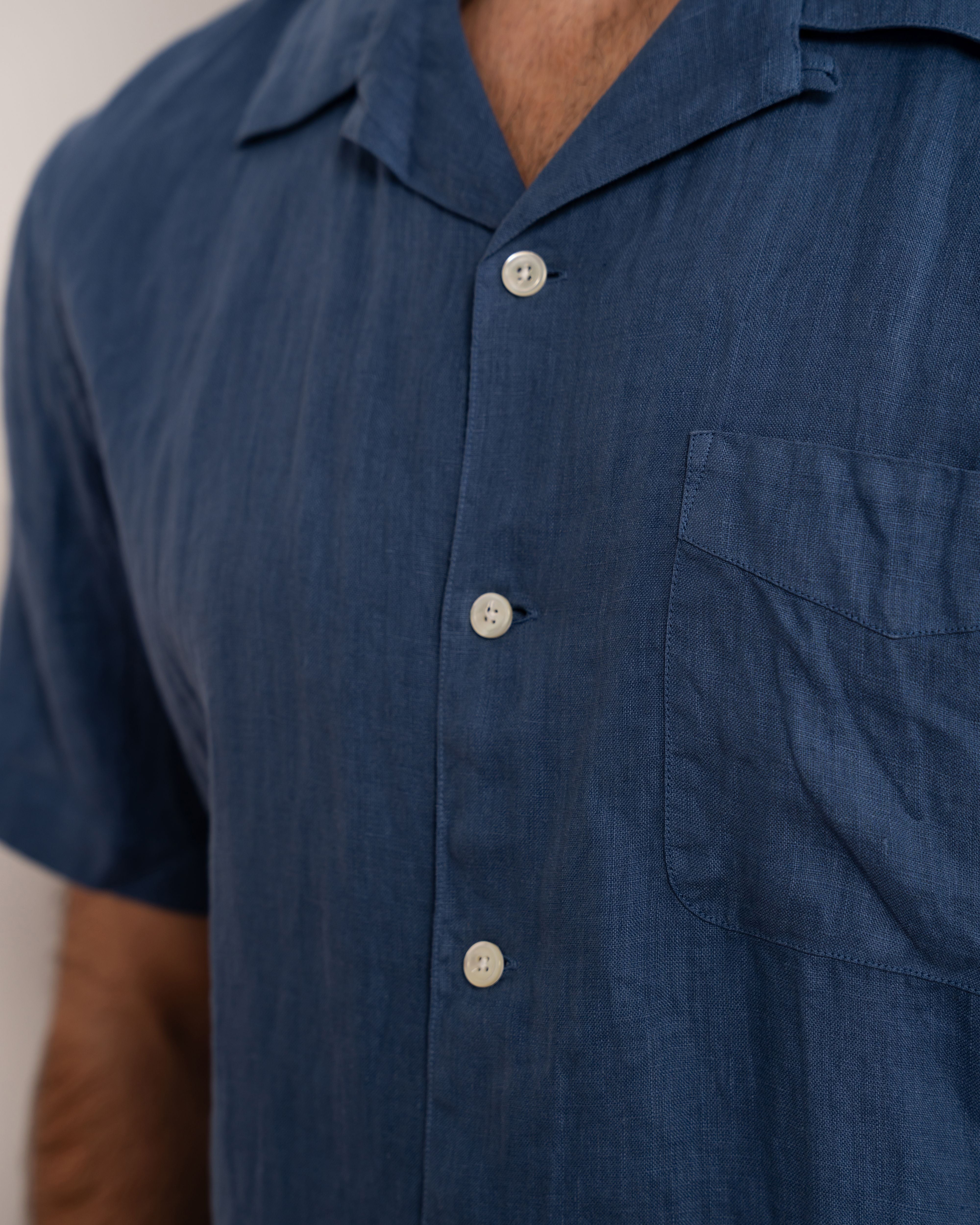 Palmito Short Sleeved Linen Shirt