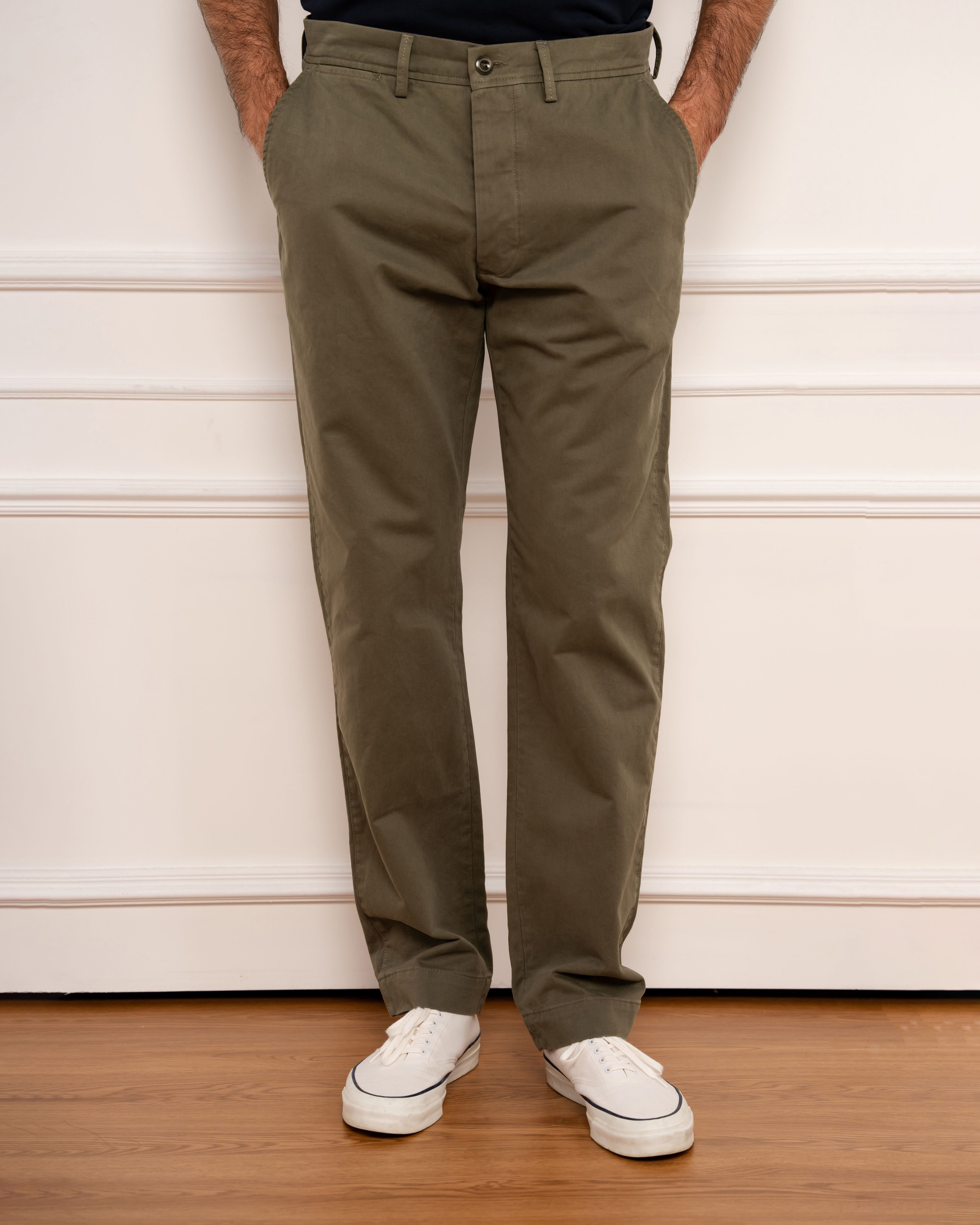 Plain Front Chino