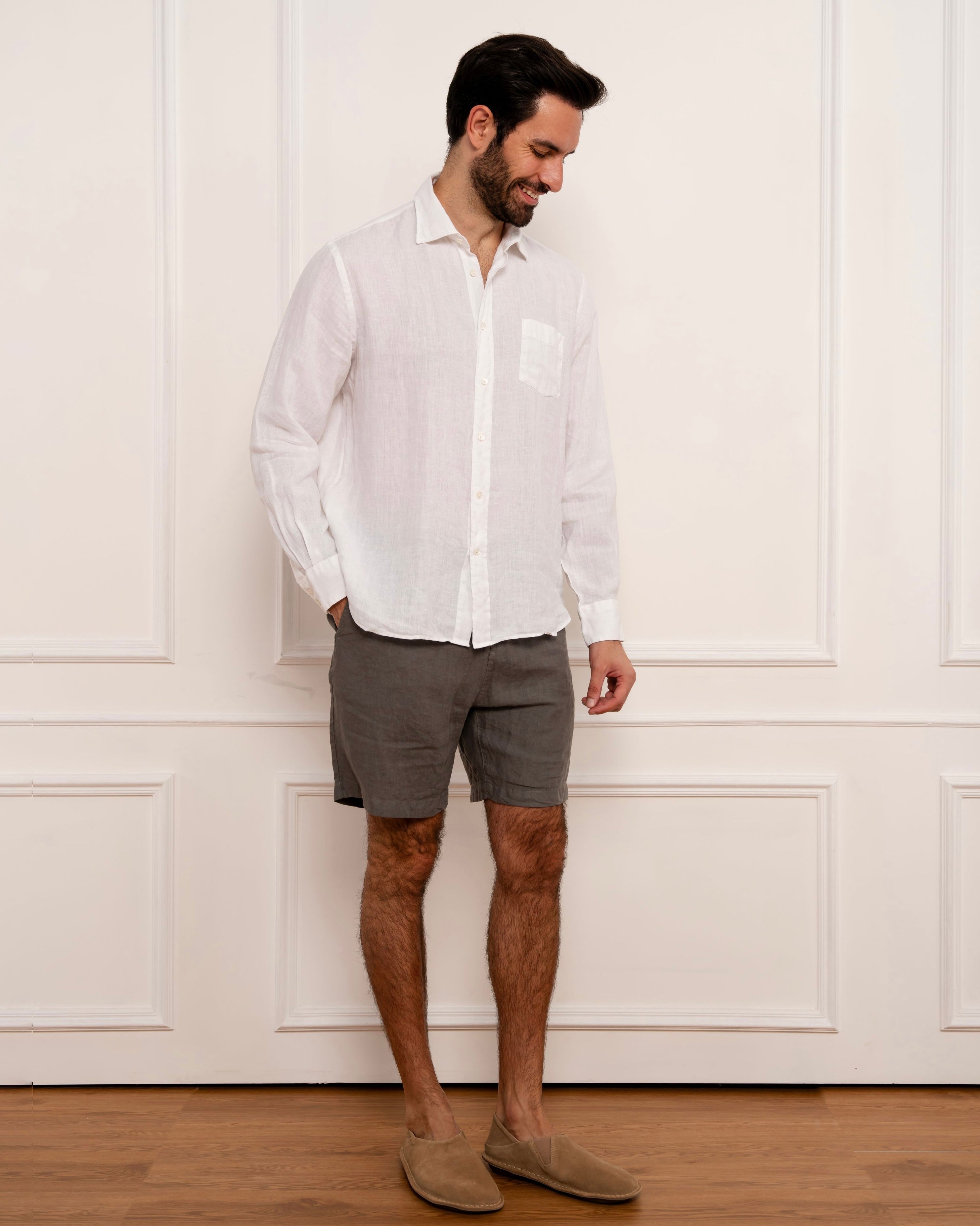 Joggy Linen Shorts