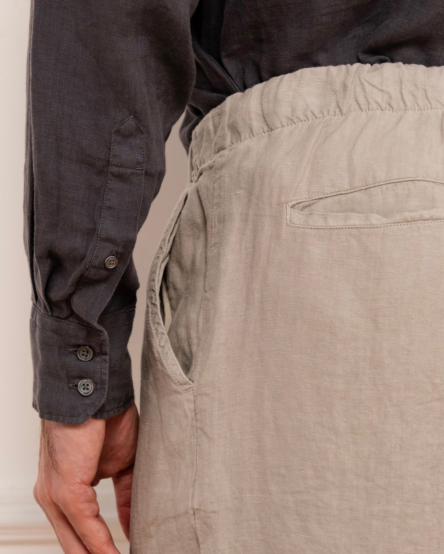 Joggy Linen Pants