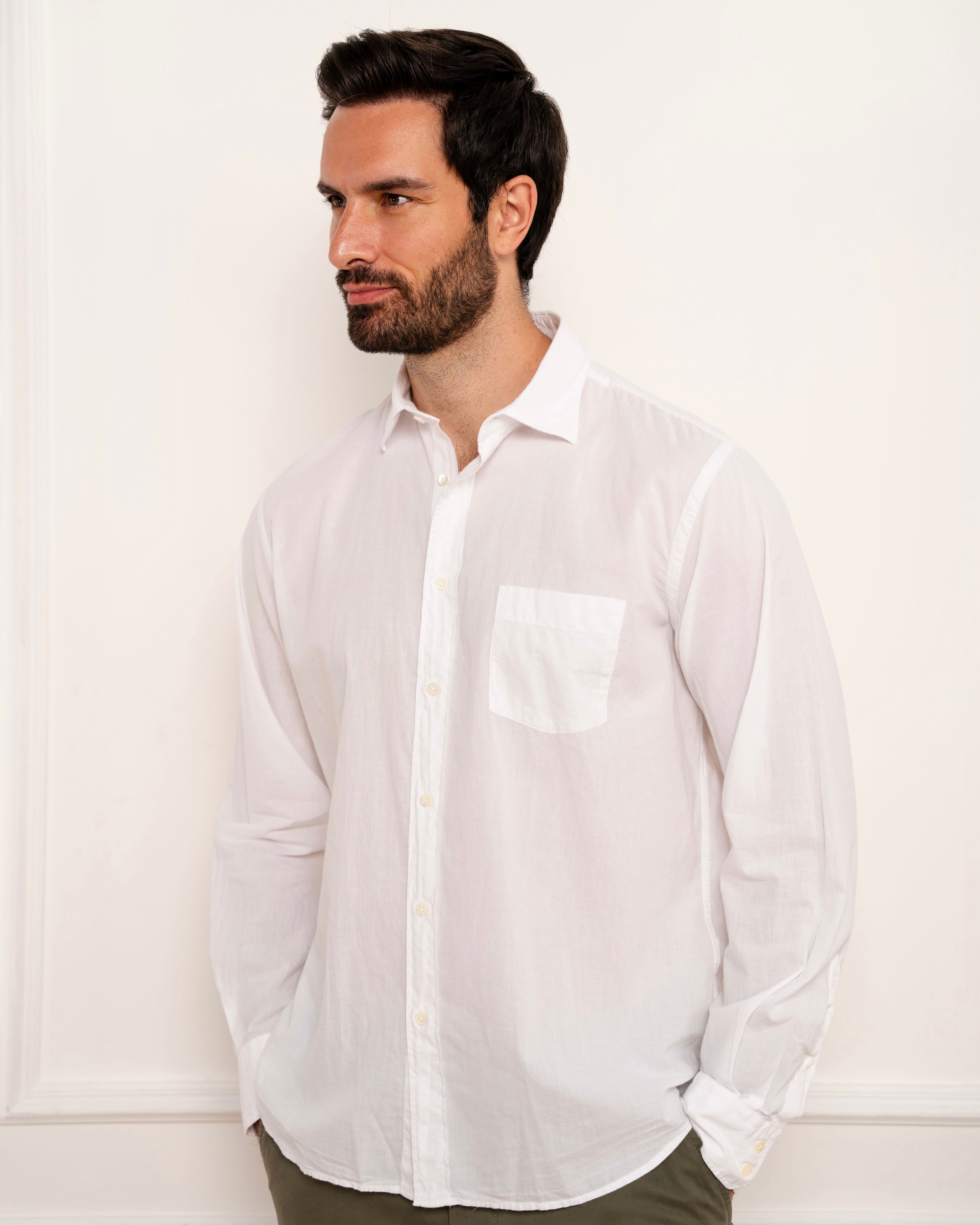 Paul Pat Cotton Voile Shirt