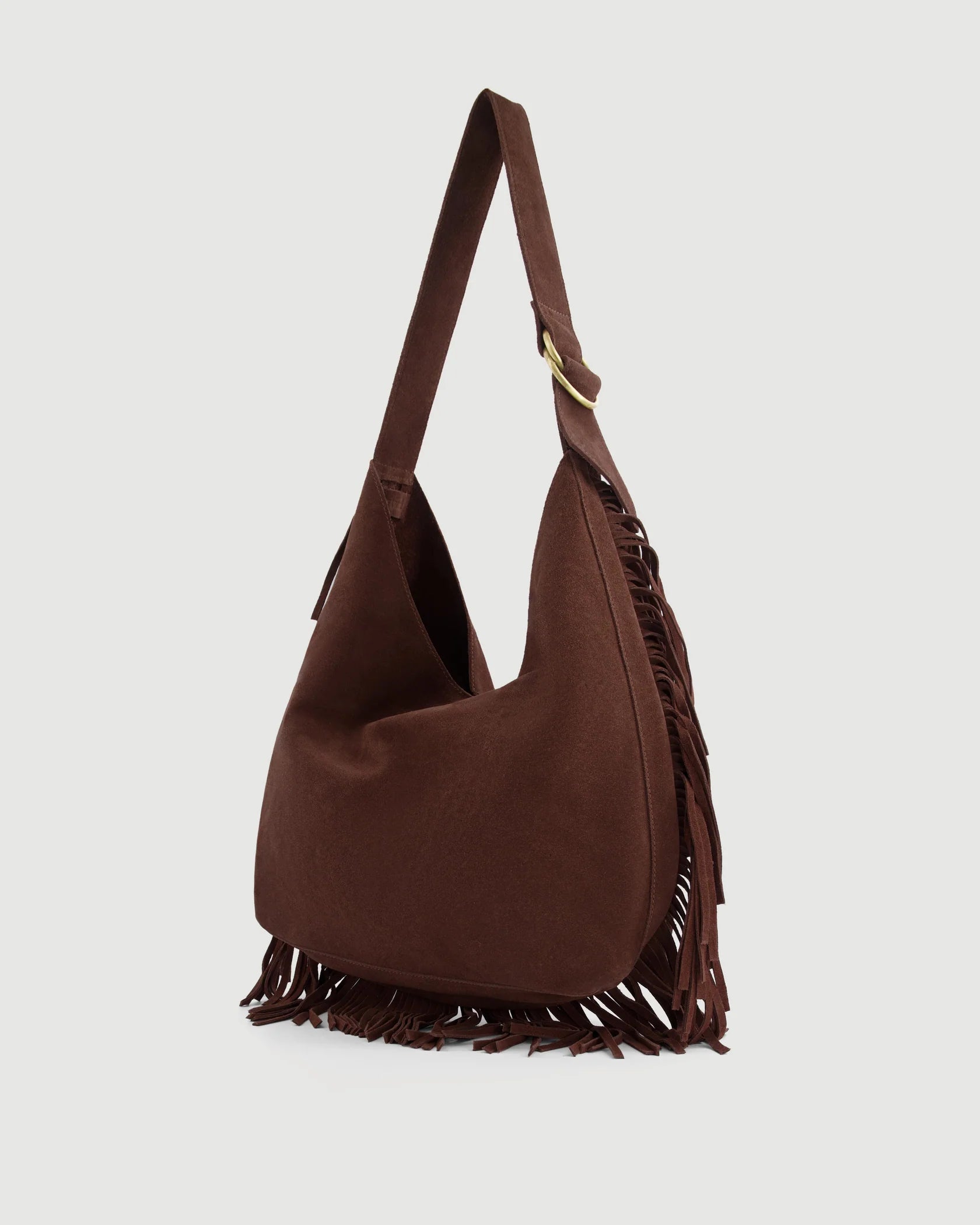 Amanda Suede Leather Bag