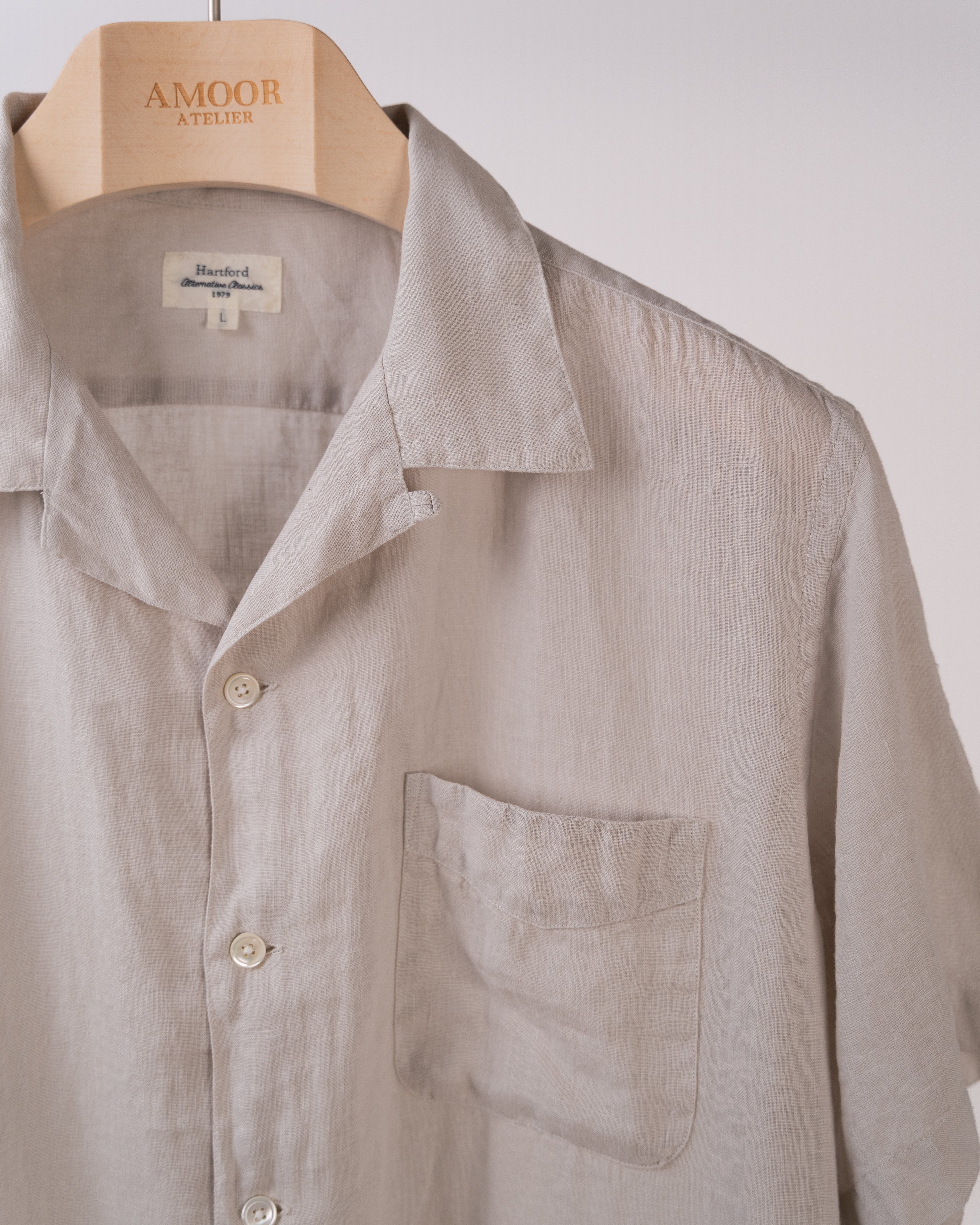 Palmito Short Sleeved Linen Shirt