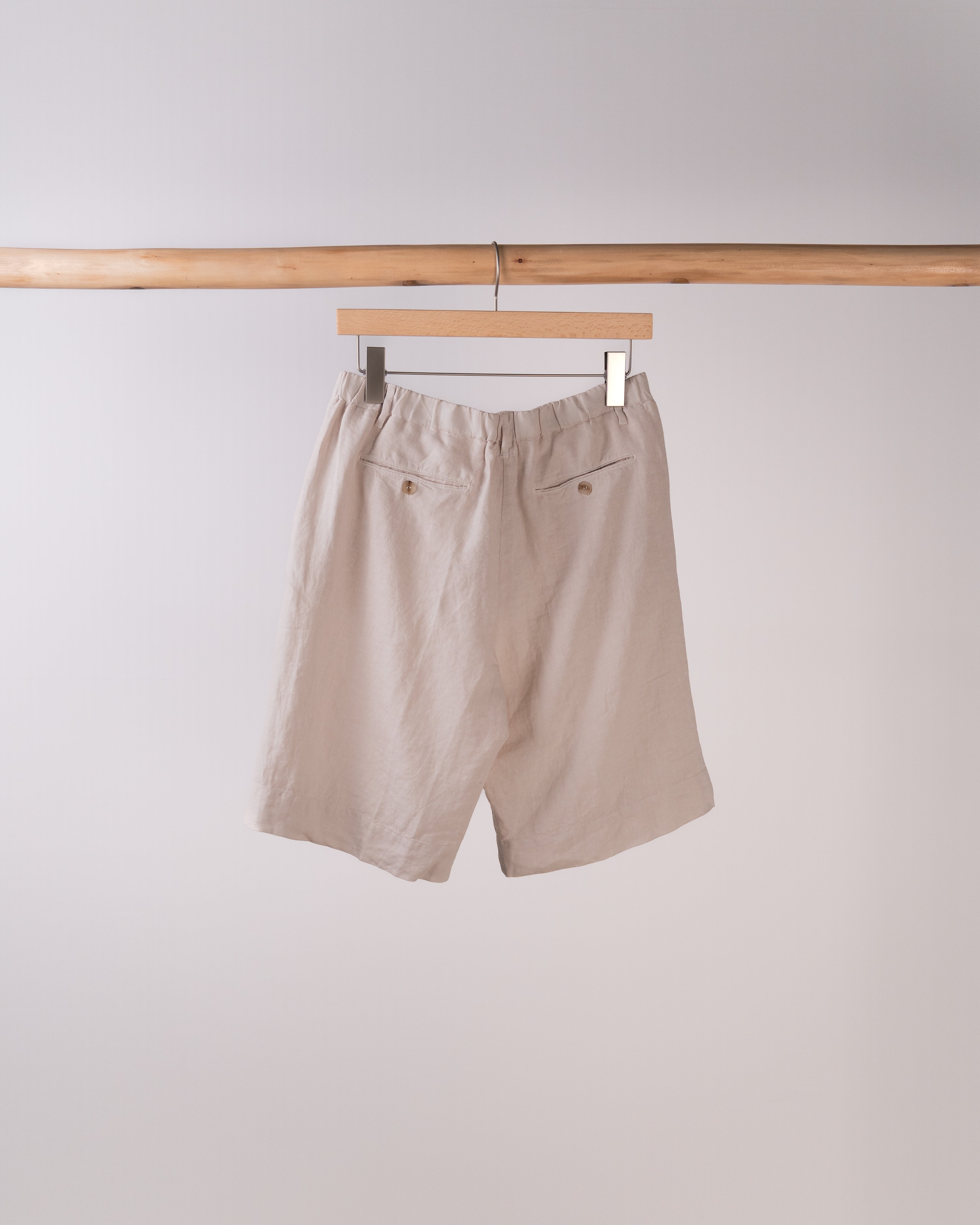 Sterling Bermuda Linen Shorts