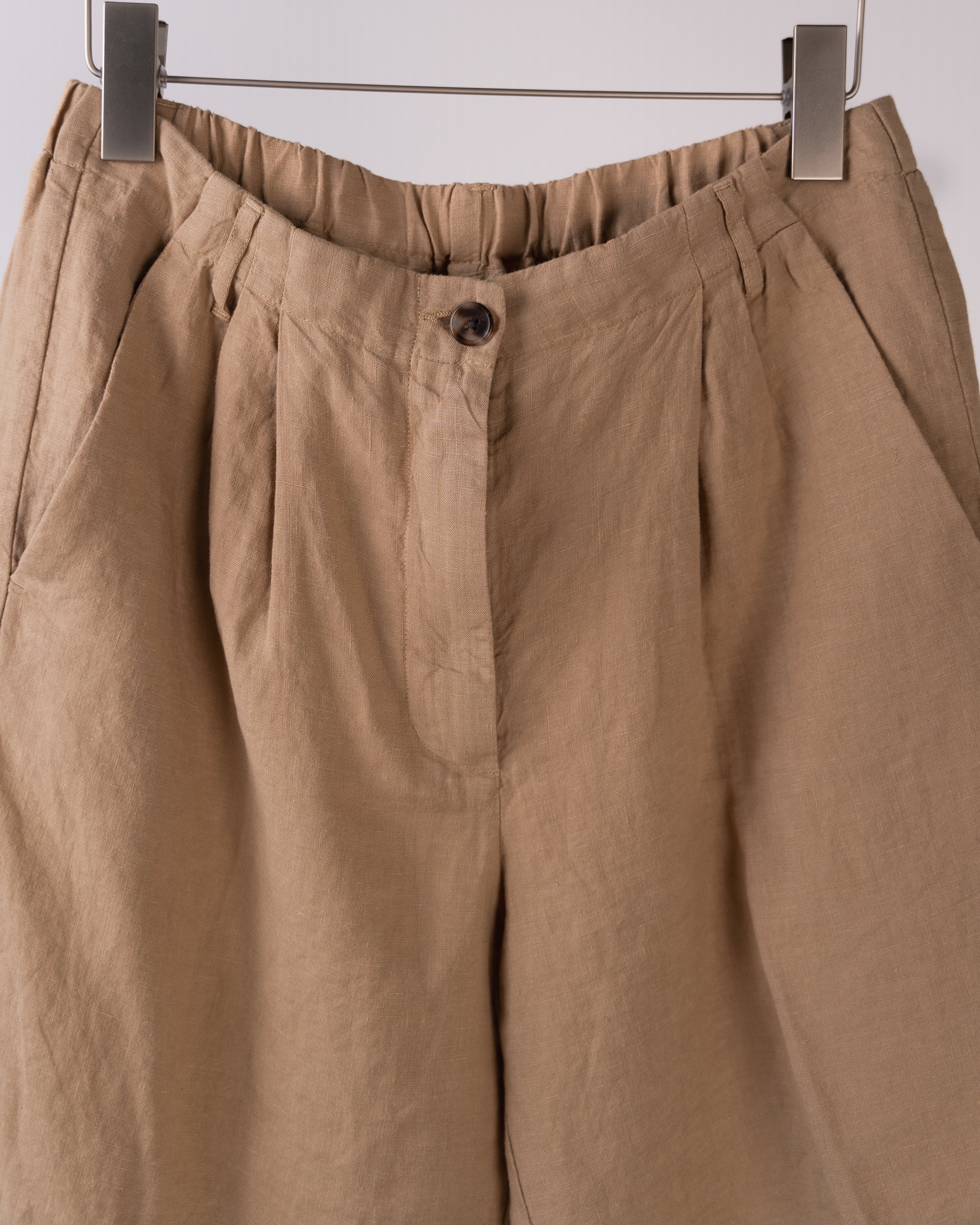 Sterling Bermuda Linen Shorts