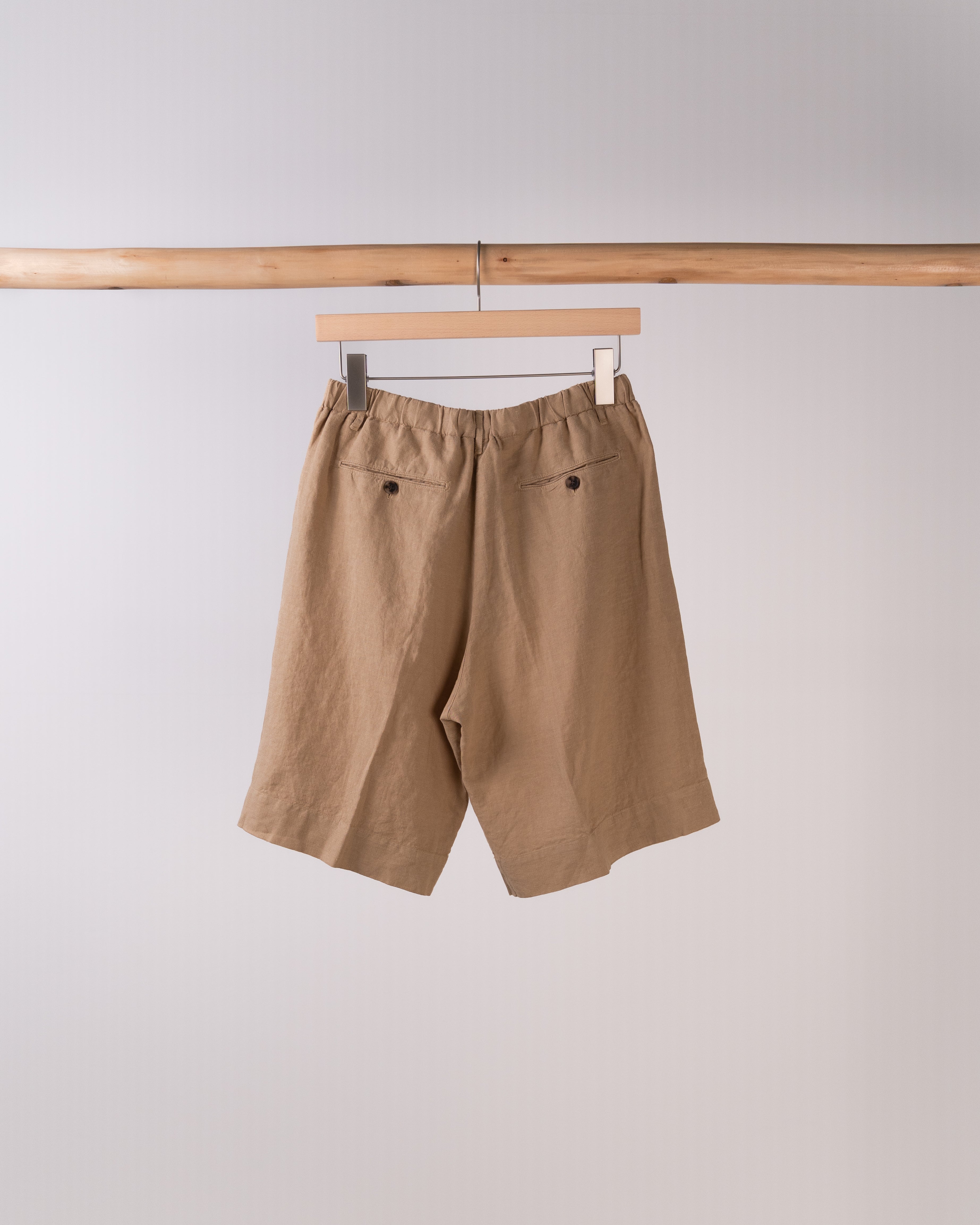 Sterling Bermuda Linen Shorts