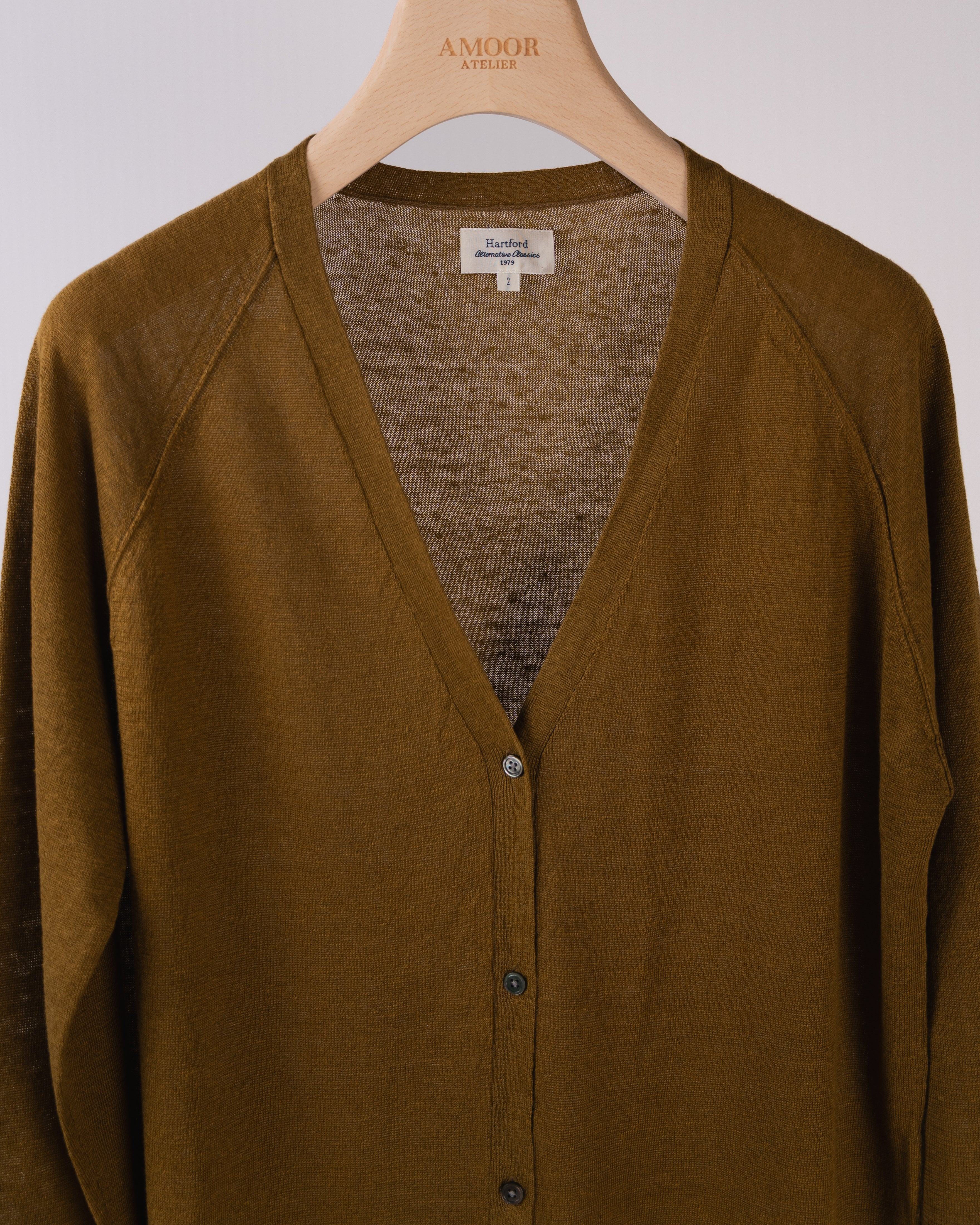 Moriba Linen Cardigan