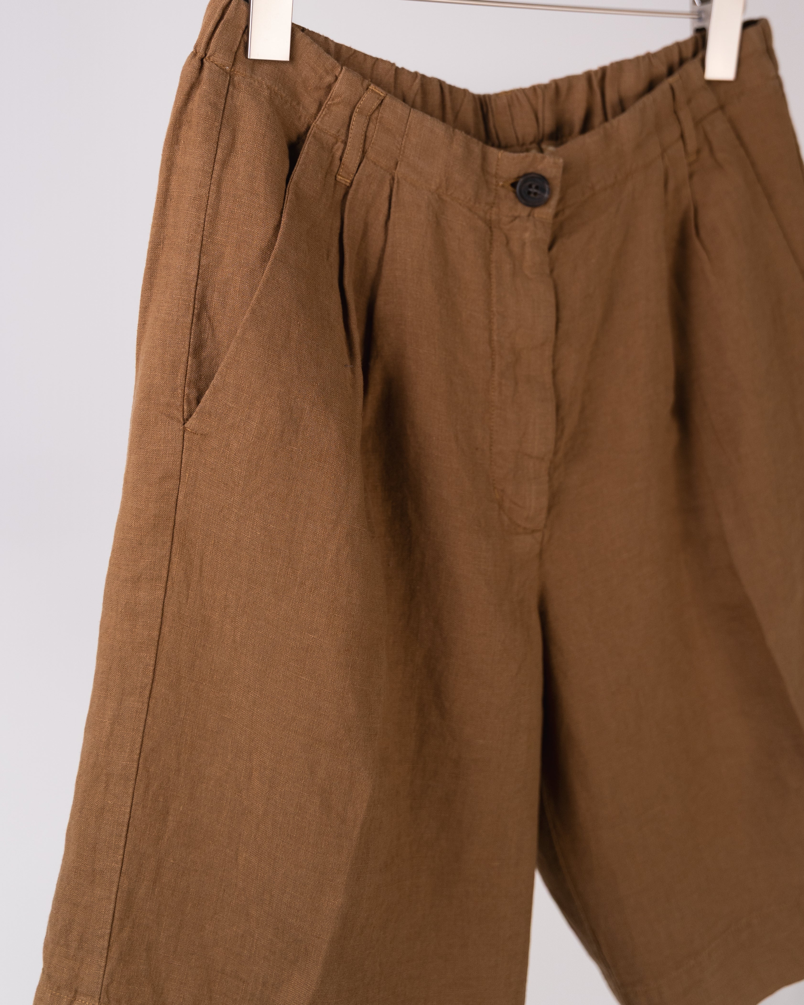 Sterling Bermuda Linen Shorts