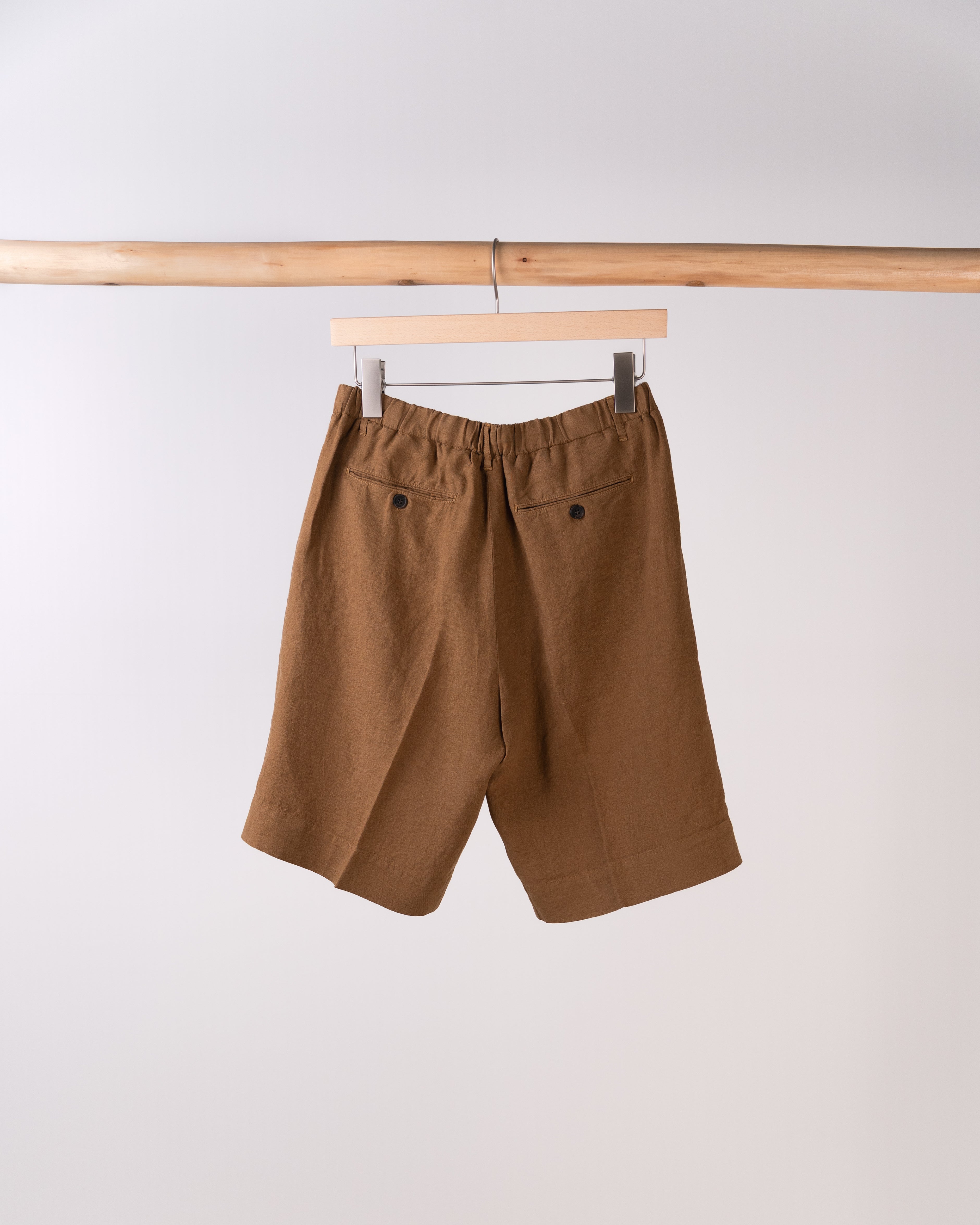 Sterling Bermuda Linen Shorts