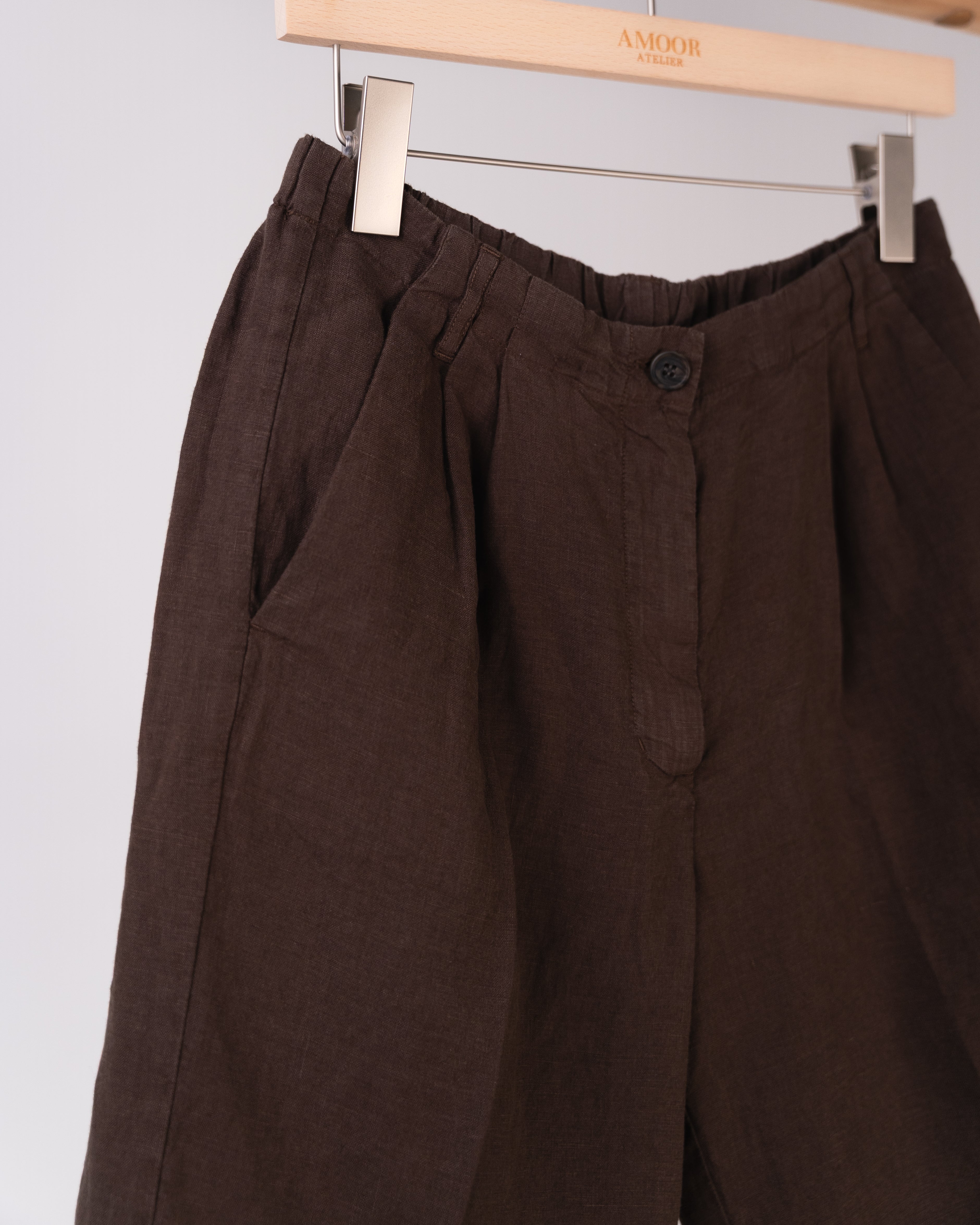 Sterling Bermuda Linen Shorts