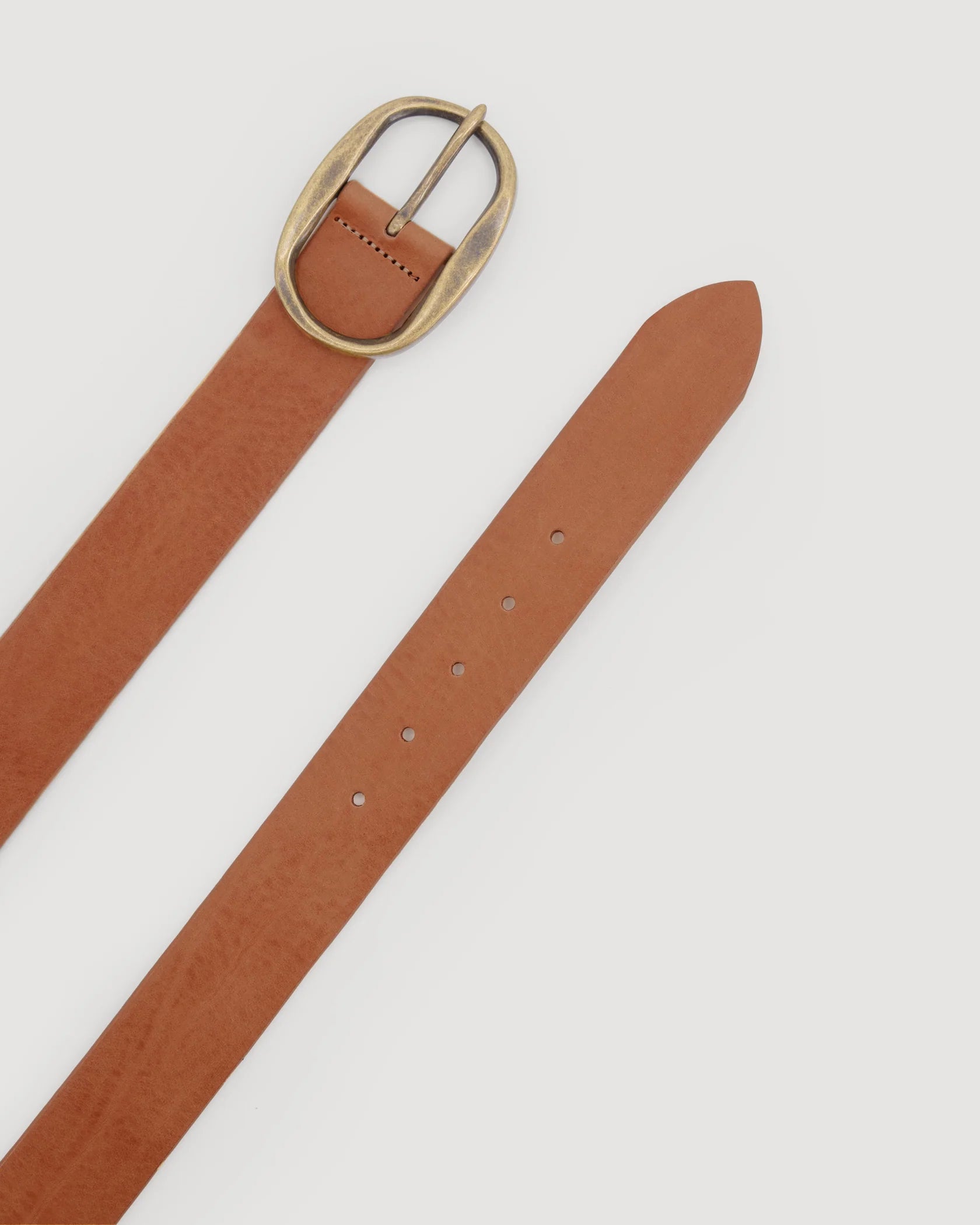 Angus Suede Leather Belt