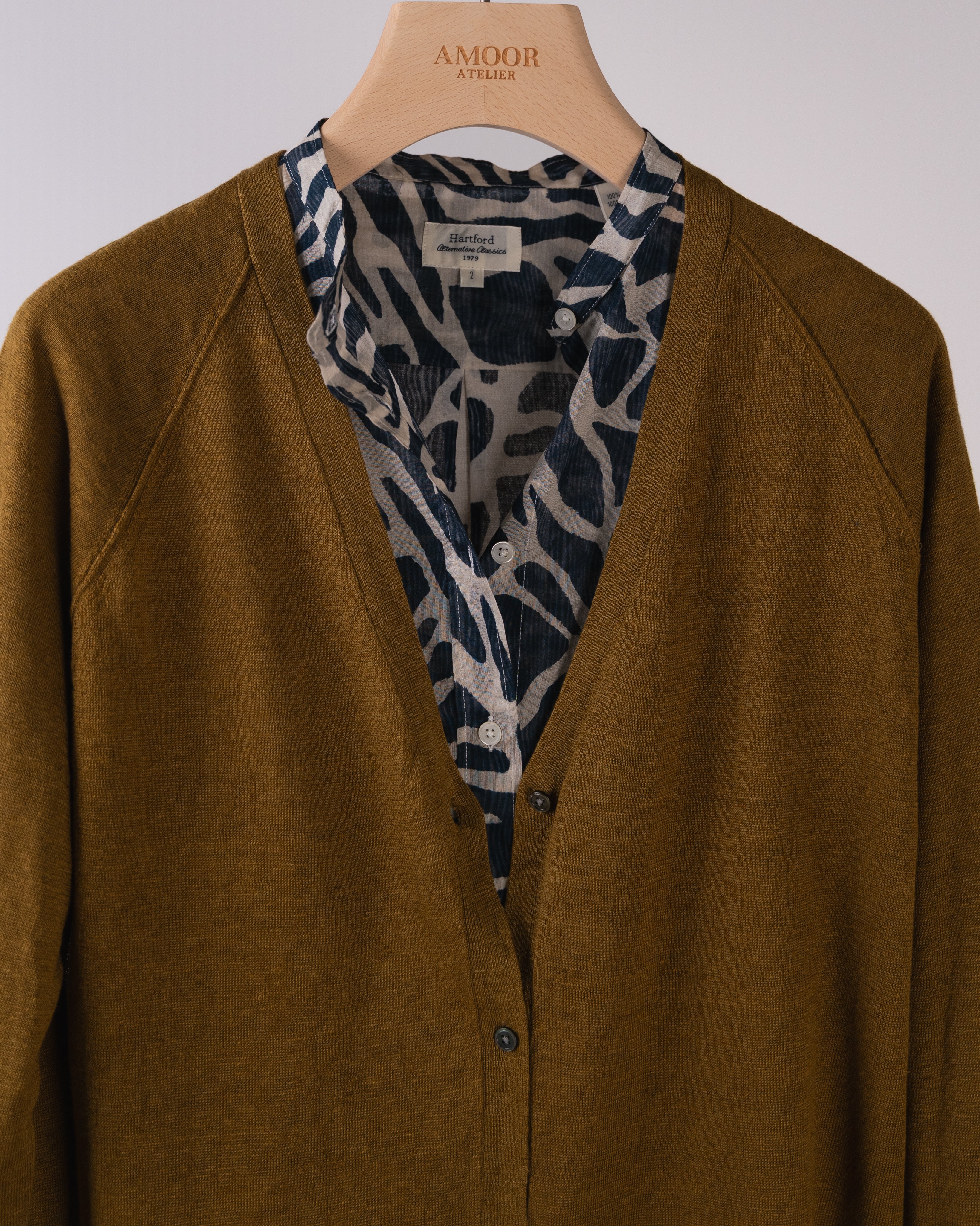 Moriba Linen Cardigan