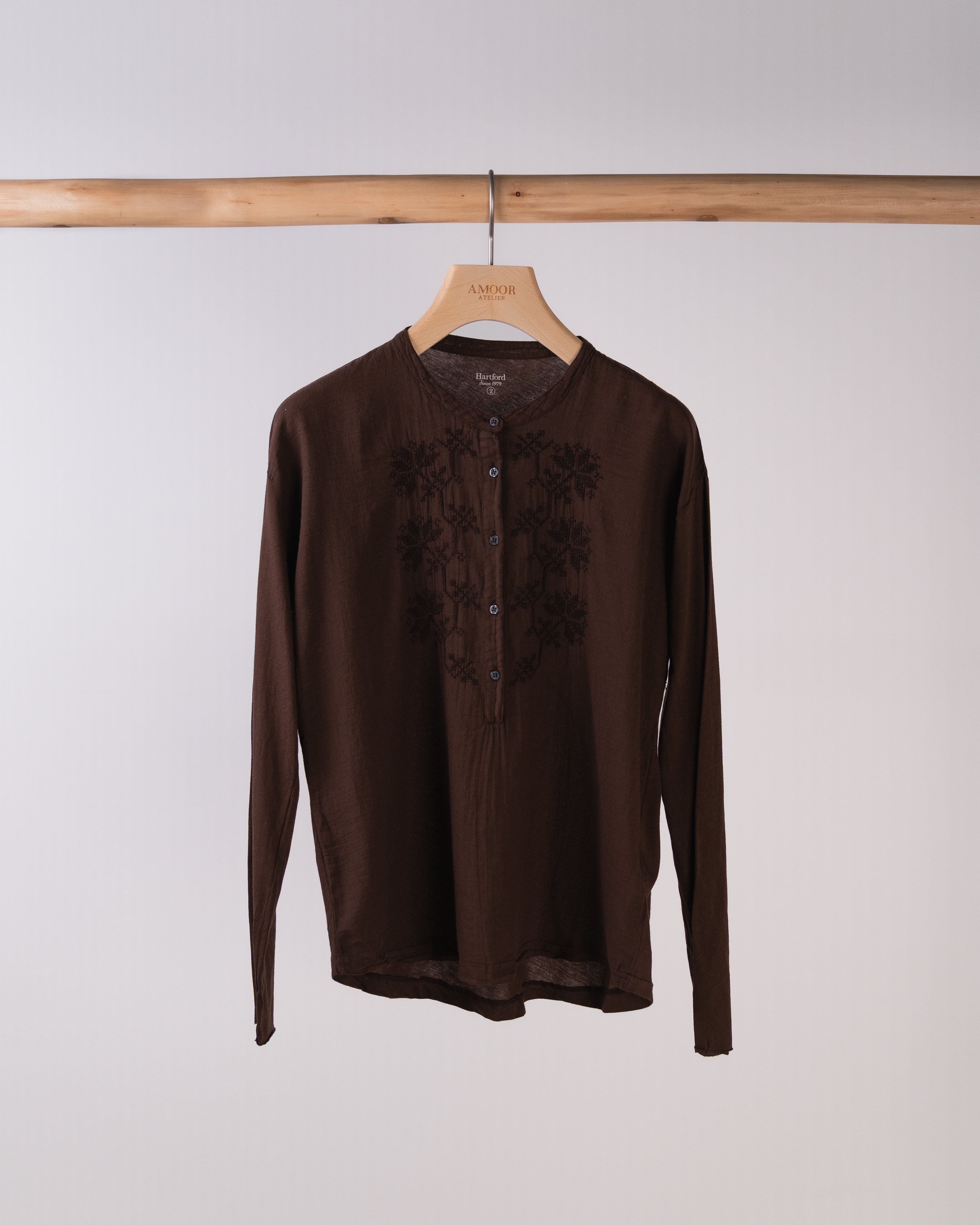 Tuanne Embroidered Cotton Shirt
