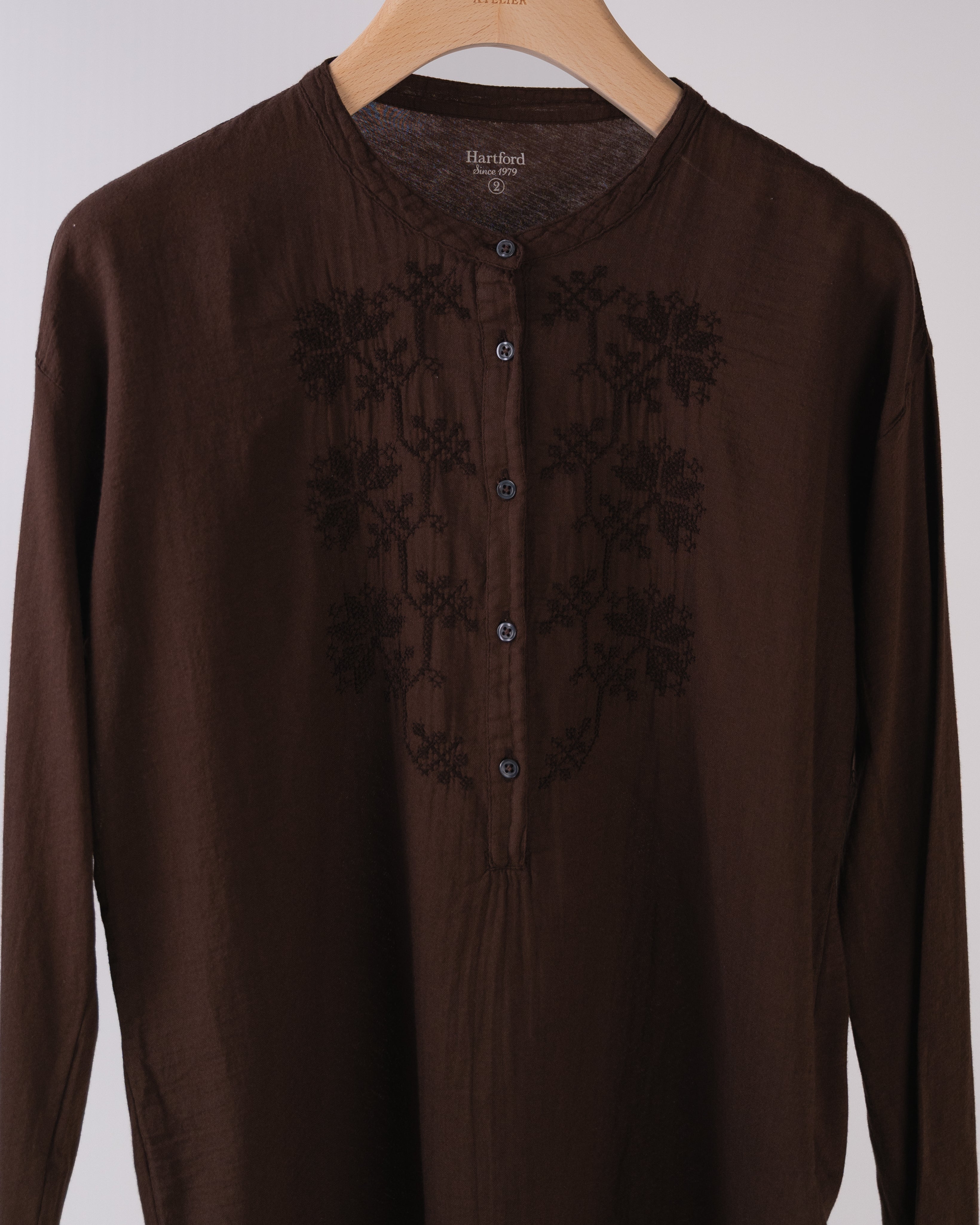 Tuanne Embroidered Cotton Shirt