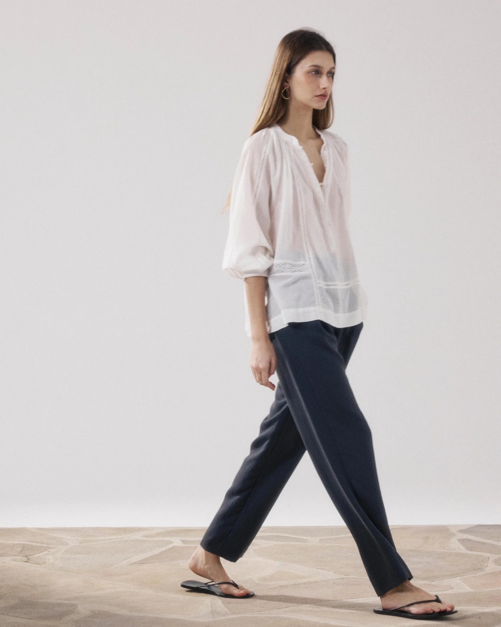 Cora Cotton Voile Shirt