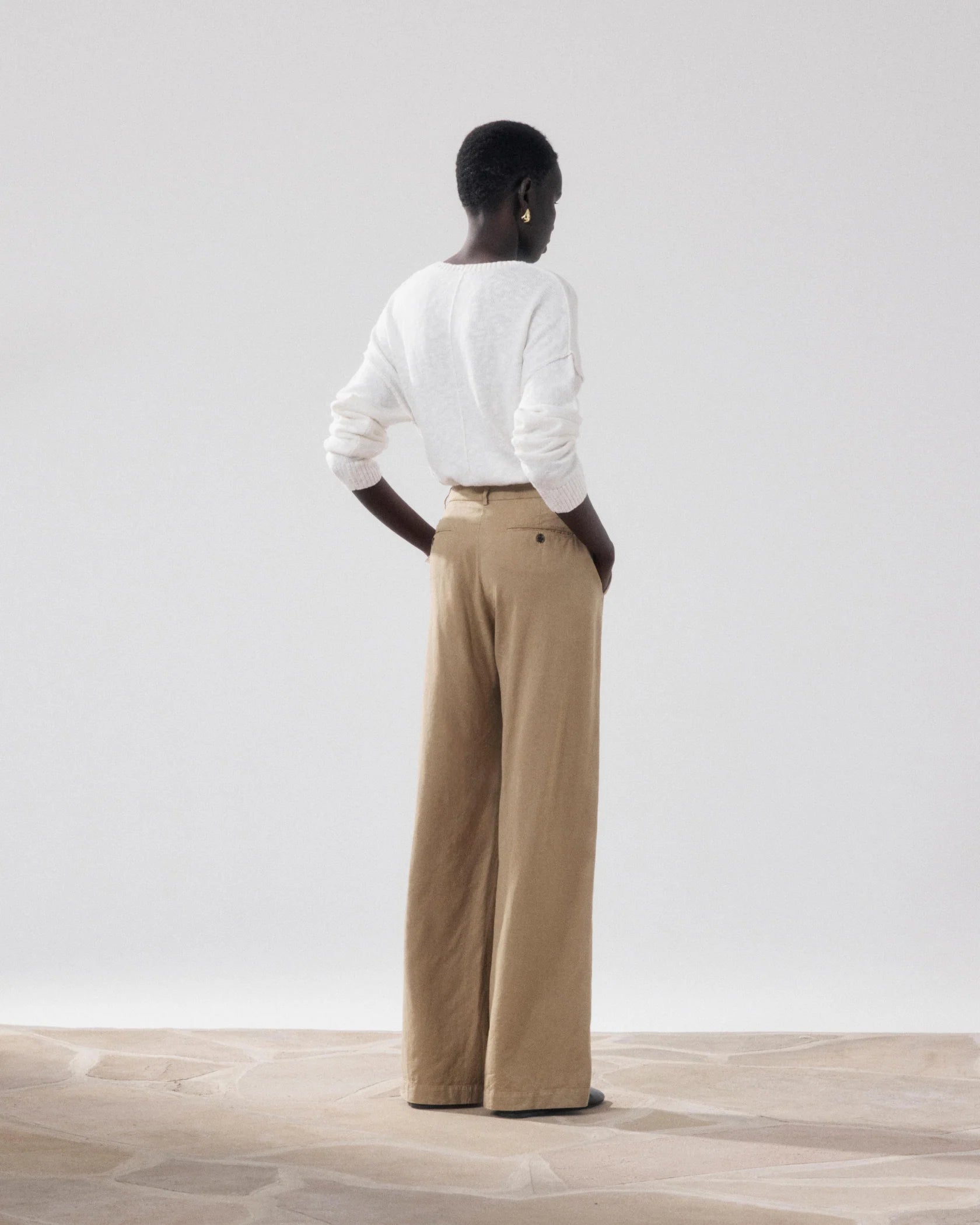 Positanon Lyocell Linen Pants