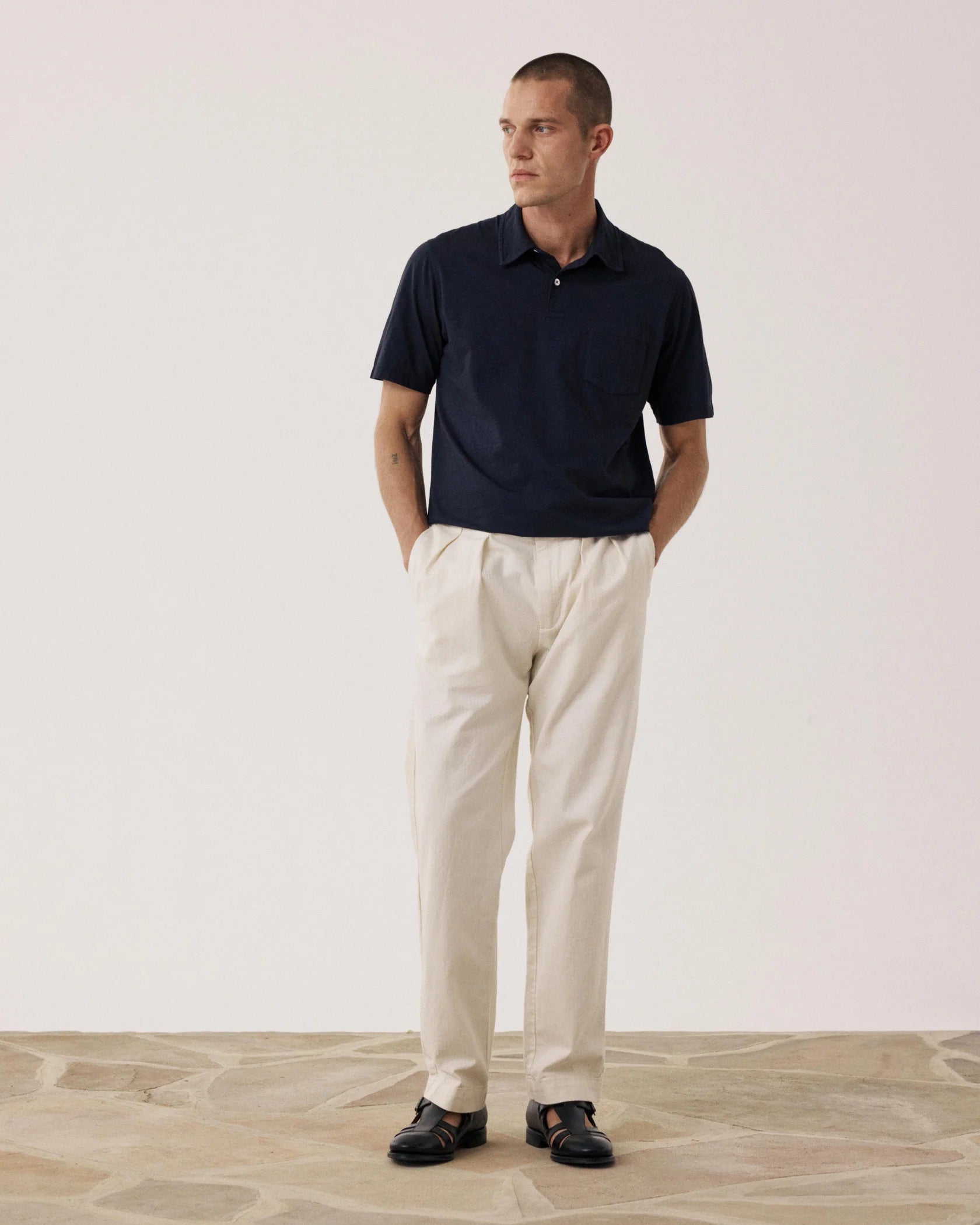 Trunk Pleated Pants