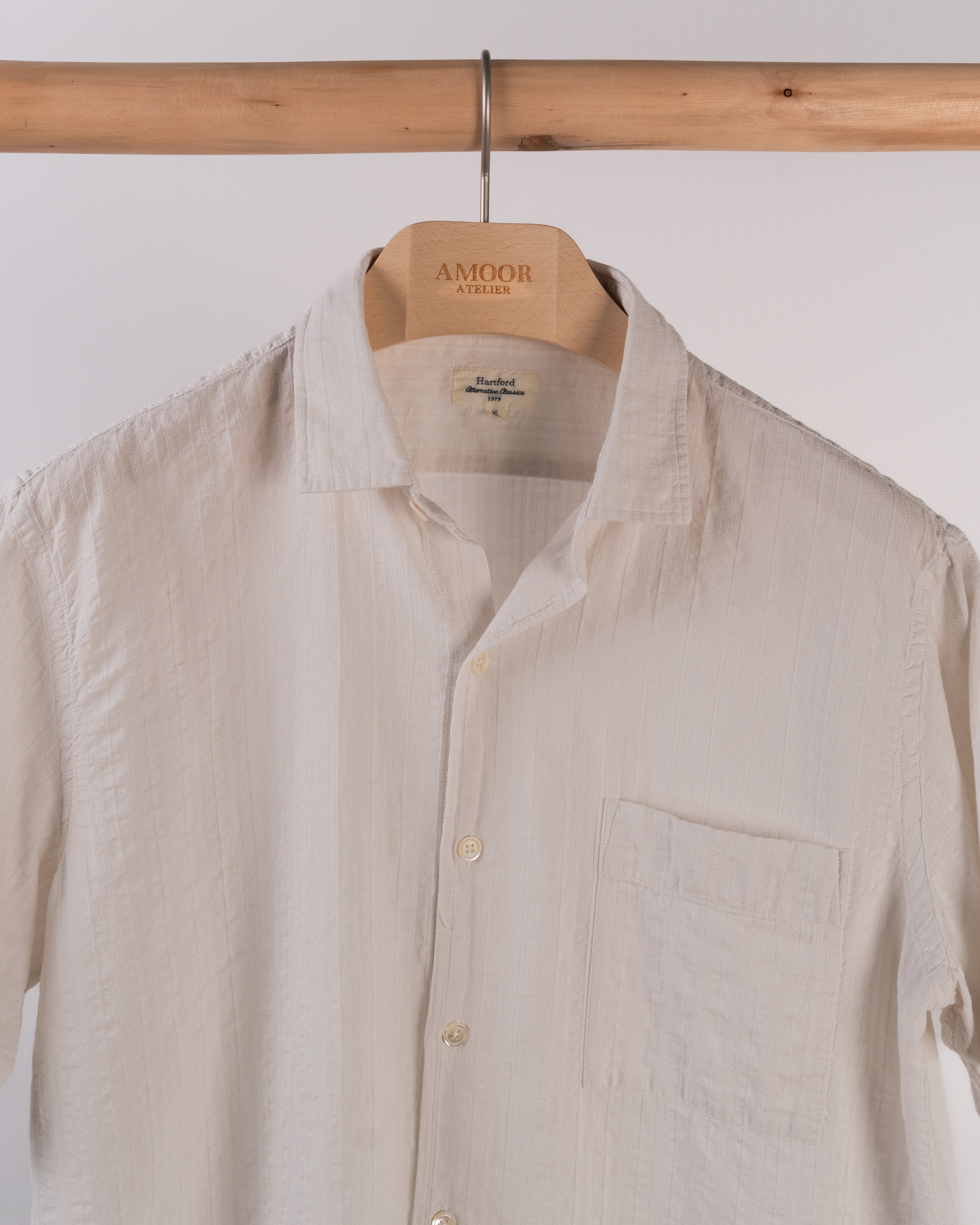 Pedro Short Sleeved Striped Shirt